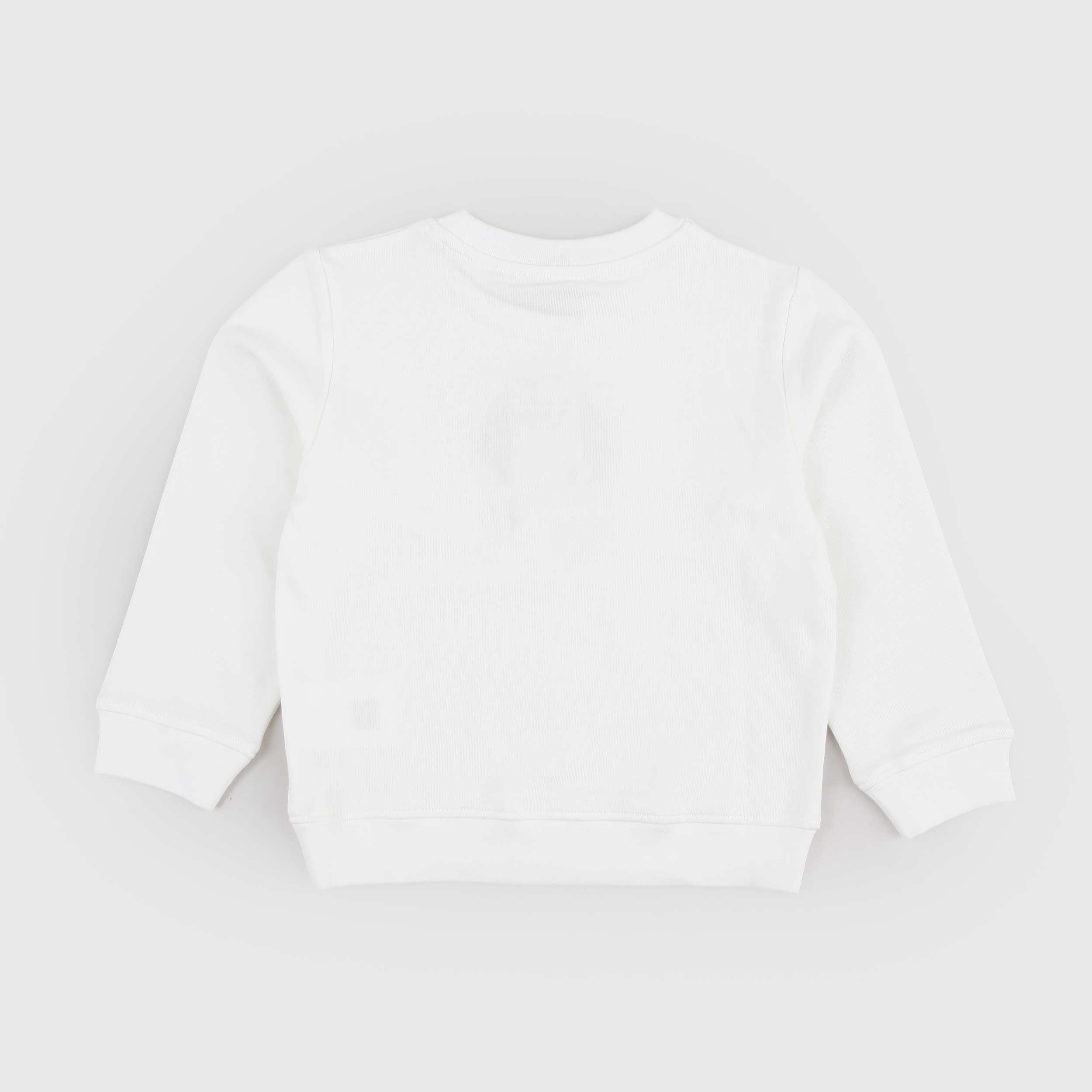 White Sweatshirt with Contrasting STELLA MCCARTNEY Writing