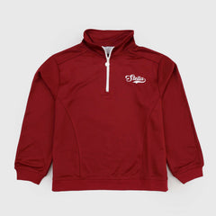 Felpa Bordeaux con Mezza Zip per Ragazzi by STELLA MCCARTNEY