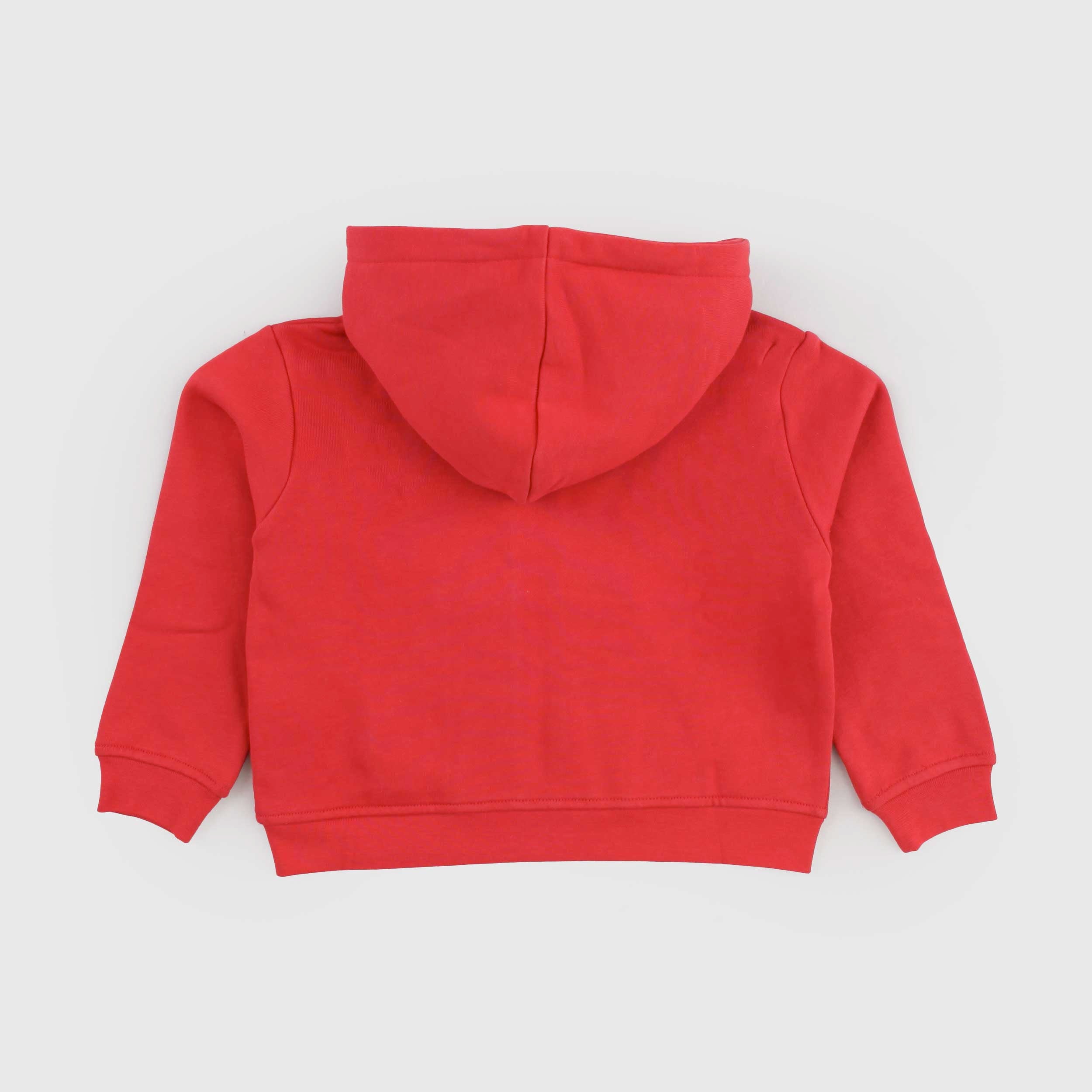 Felpa Rossa con Cappuccio e Zip By STELLA MCCARTNEY