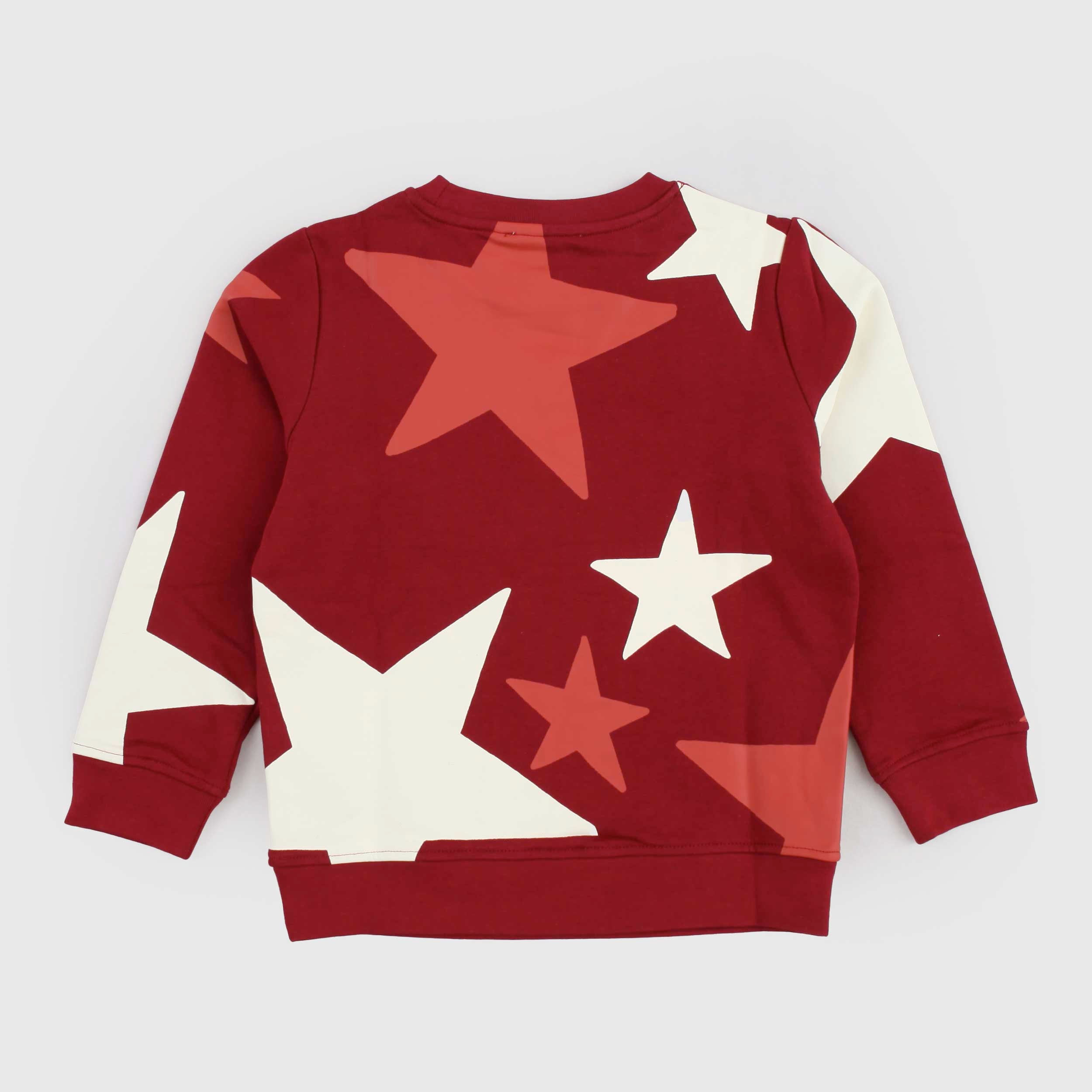 Bordeaux Sweatshirt with Print for Baby by STELLA MCCARTNEY