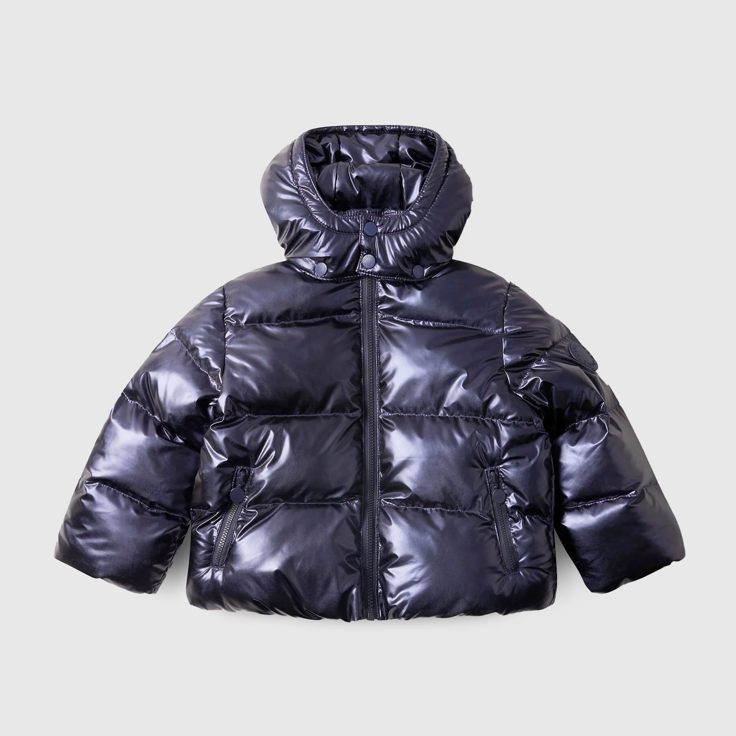 Giubbino Blu Metallizzato in Nylon by STELLA MCCARTNEY