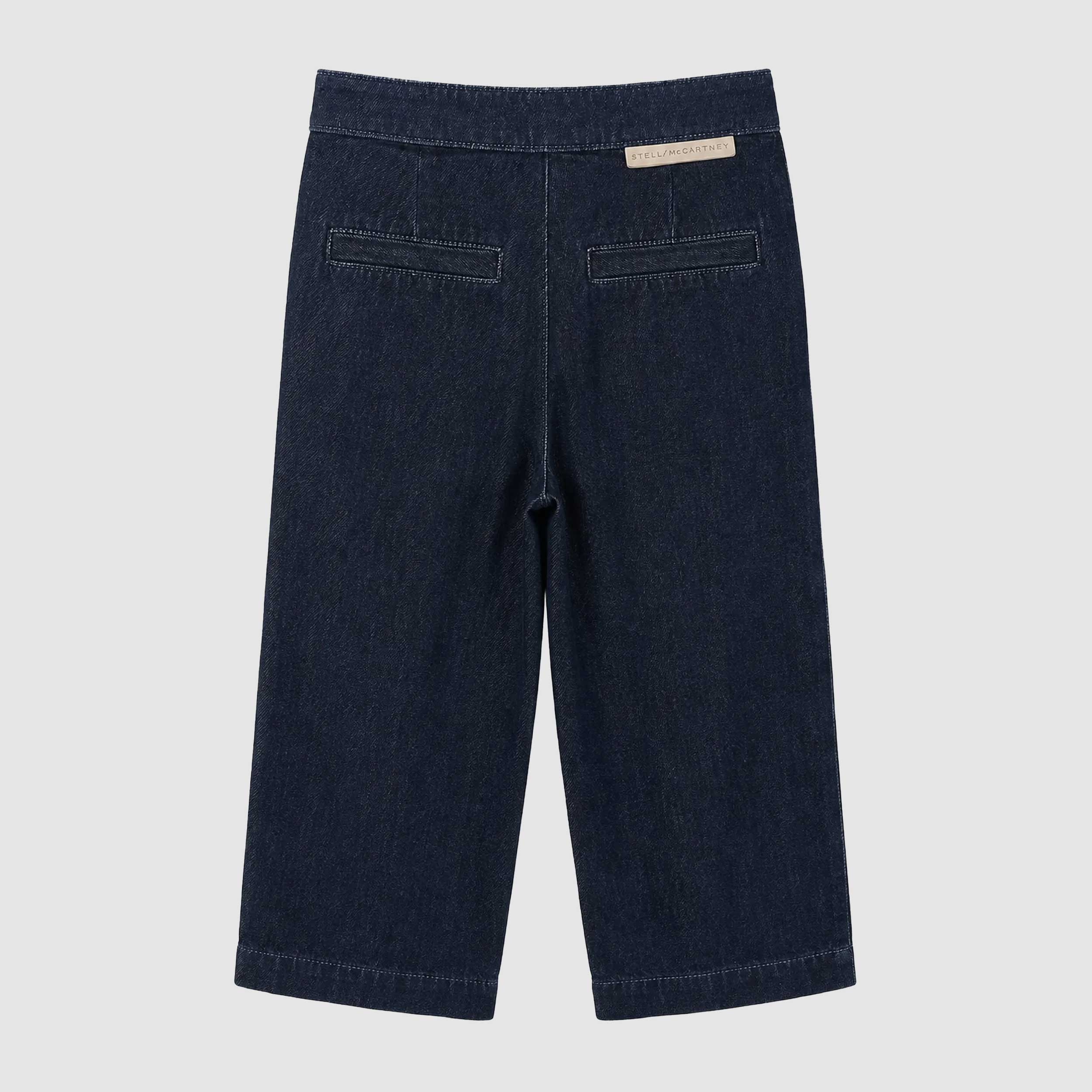 Denim Jeans with Crystals for Girls by STELLA MCCARTNEY