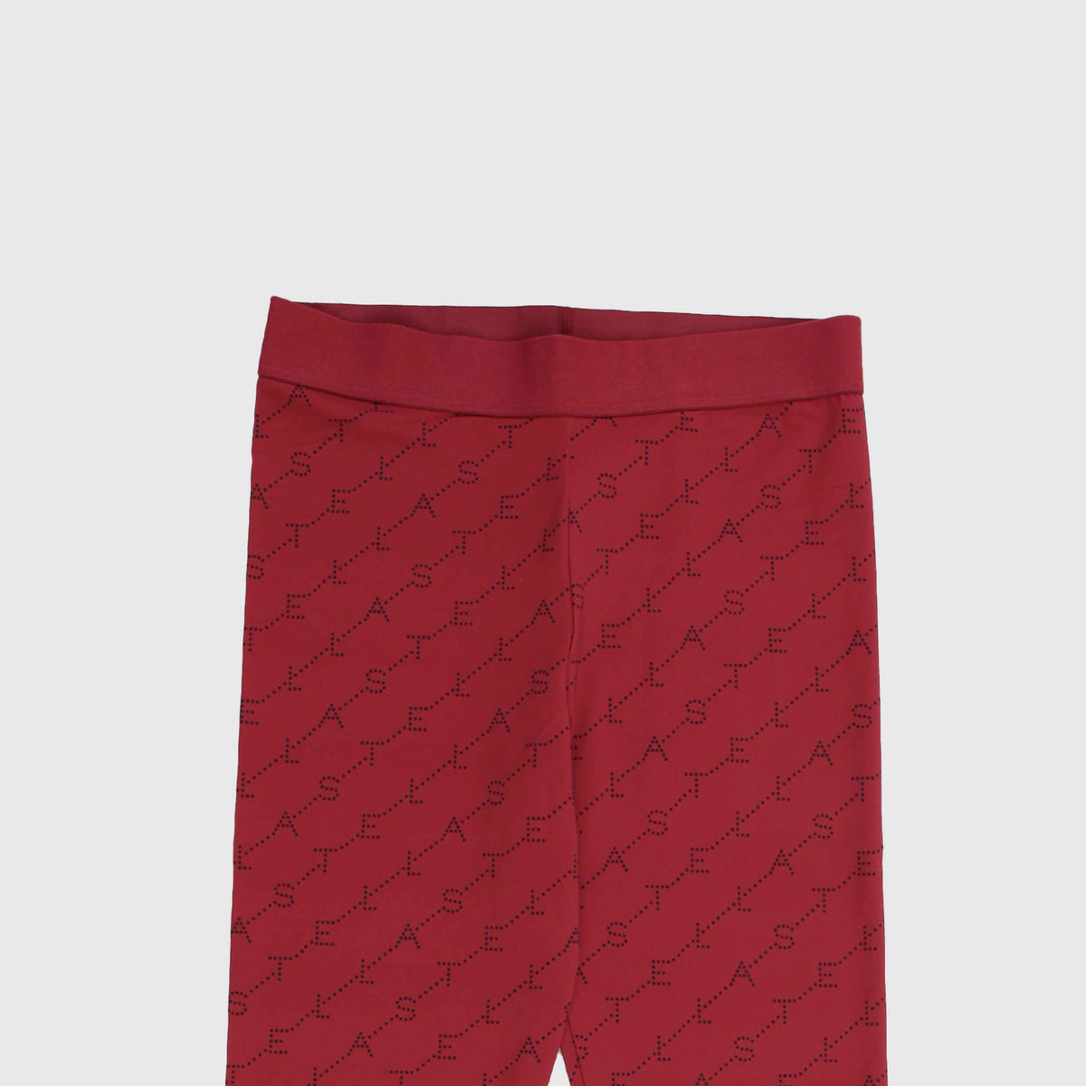Fuseaux Rosso e Nero con Stampa per Ragazza by STELLA MCCARTNEY