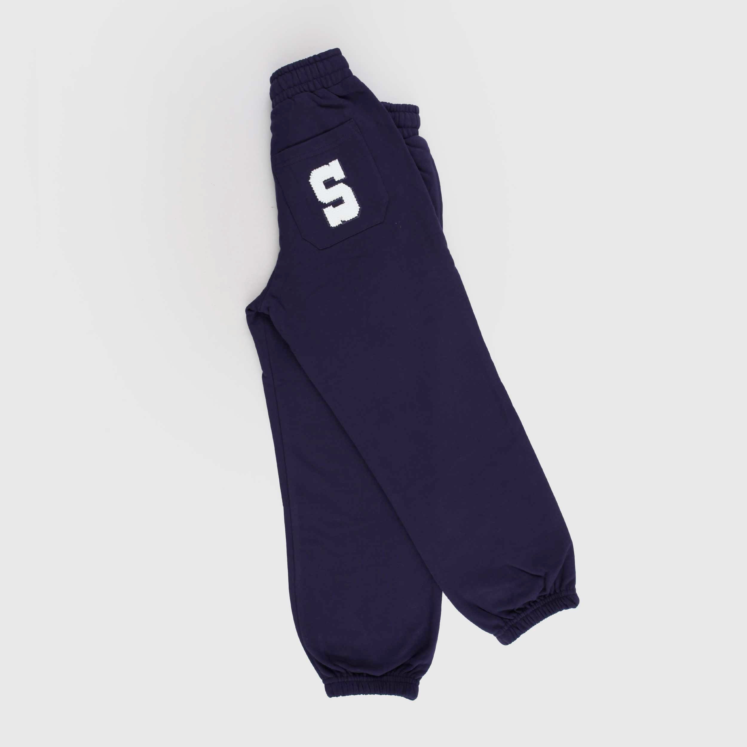 Blue Cotton Jumpsuit Pant by STELLA MCCARTNEY