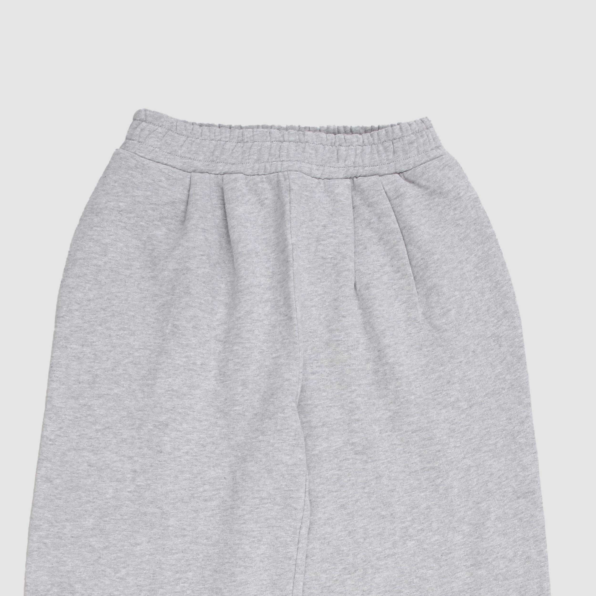 Pantalone Tuta Grigio Melangiato Modello Largo By STELLA MCCARTNEY