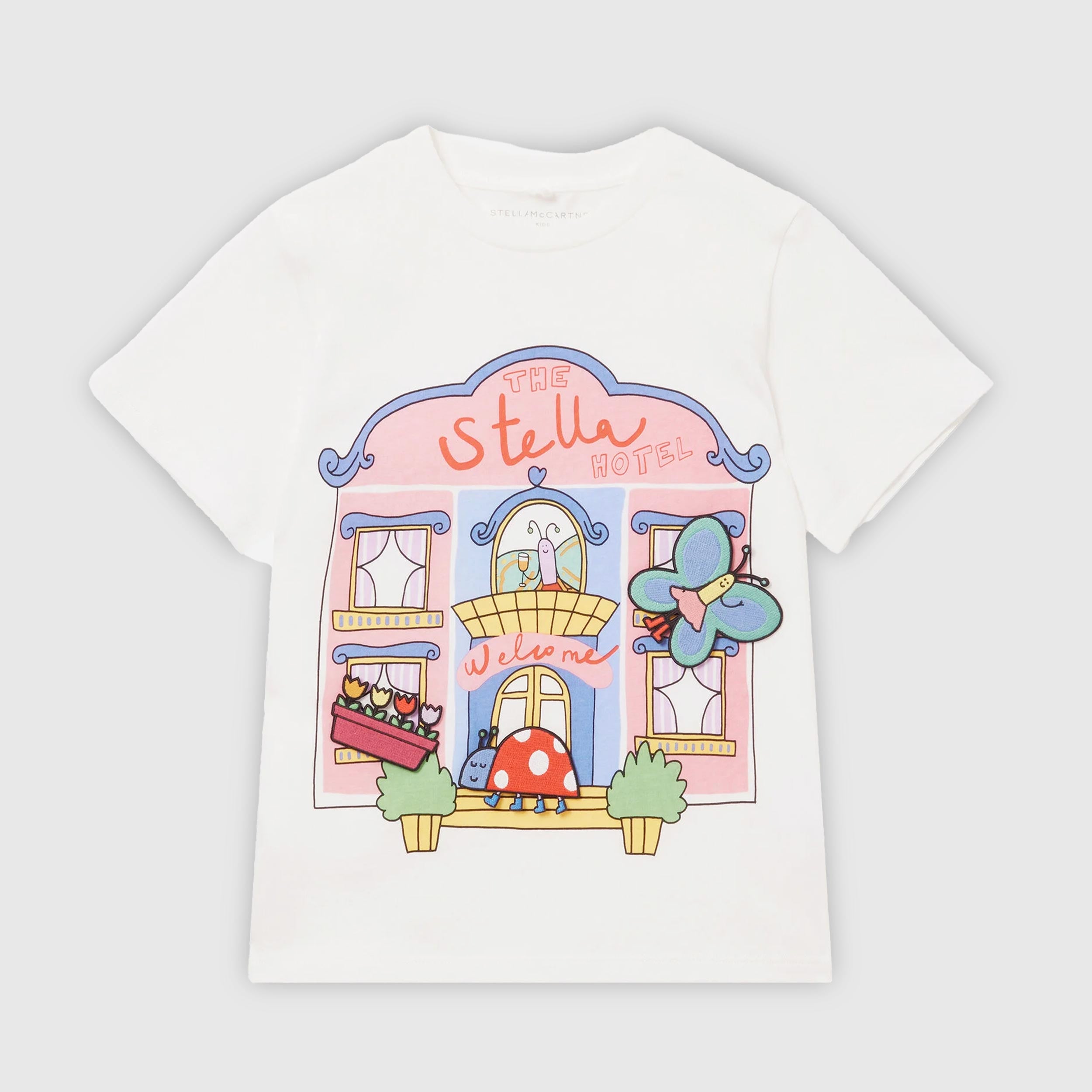 STELLA MCCARTNEY Hook-and-Loop T-Shirt