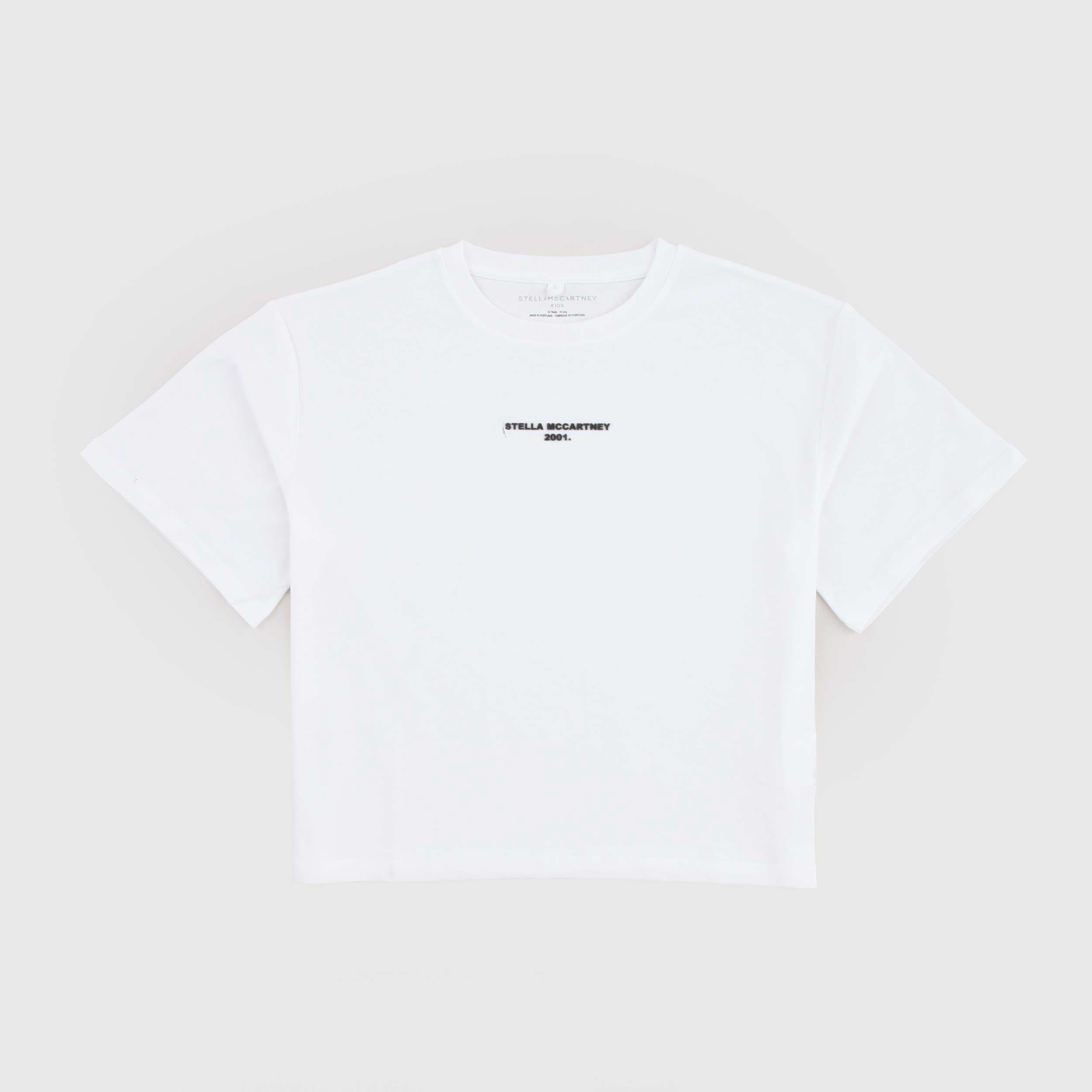 T-shirt Bianca Girocollo Modello Corto Firmata STELLA MCCARTNEY