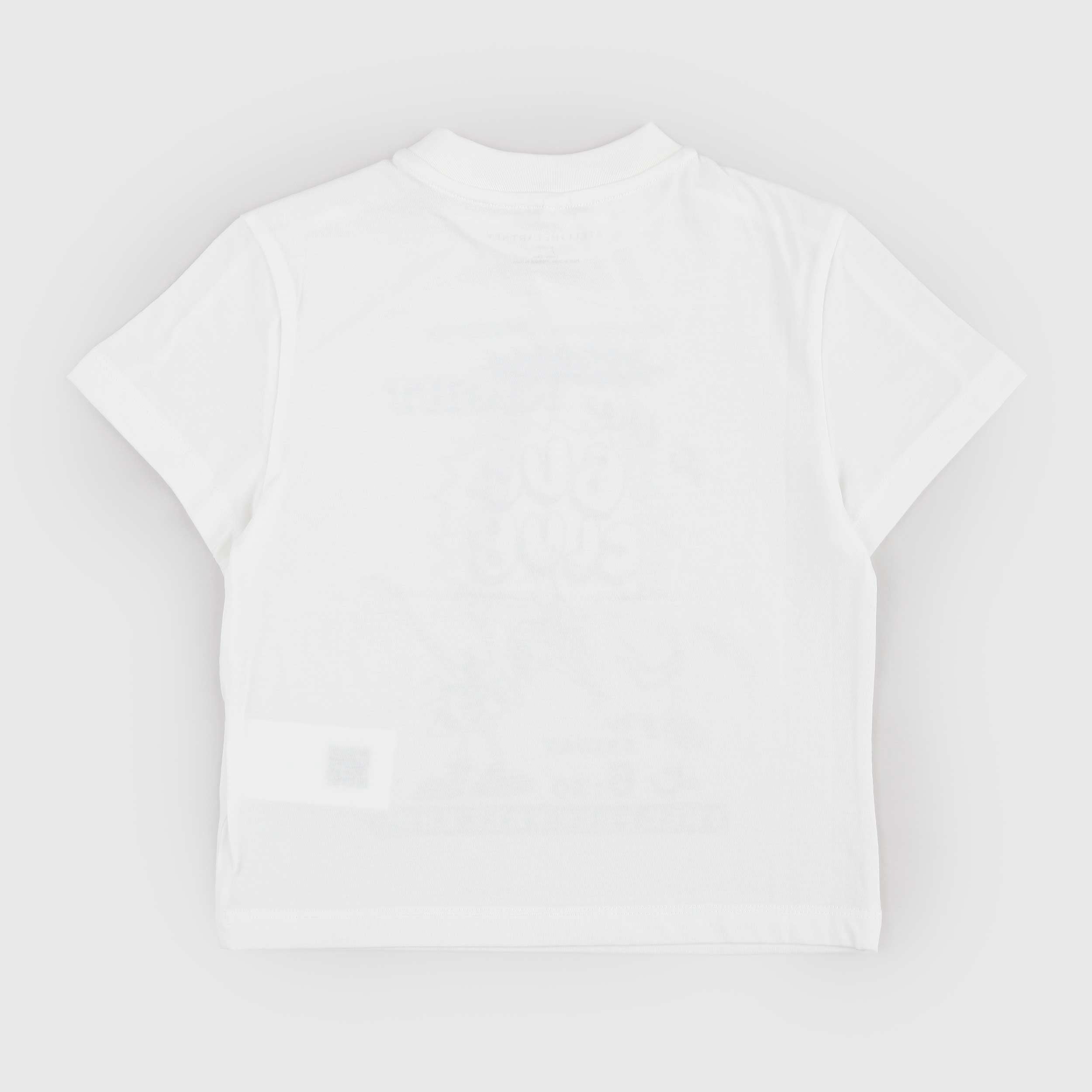 STELLA MCCARTNEY White Ribbed T-Shirt