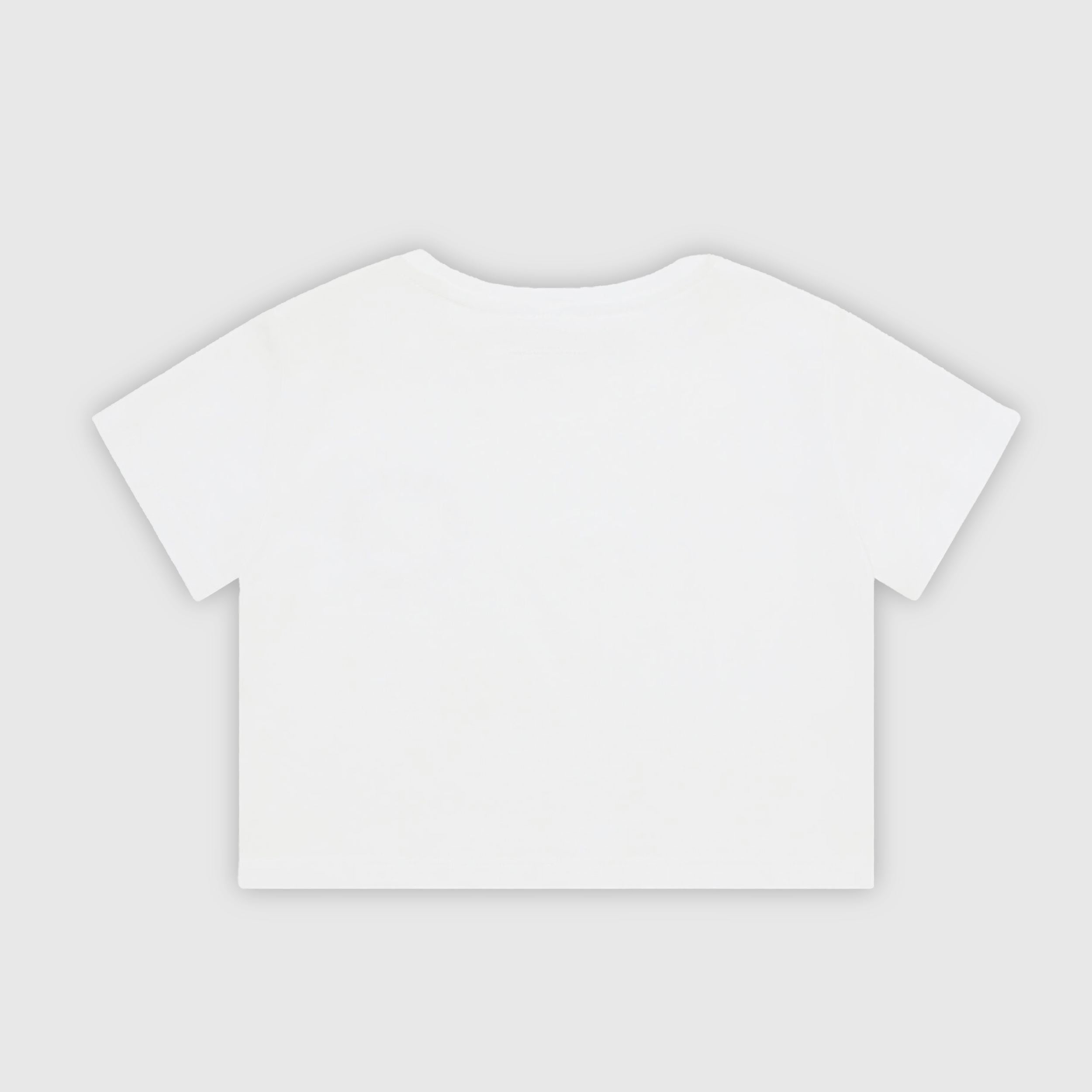 STELLA MCCARTNEY White Short Boxy T-Shirt