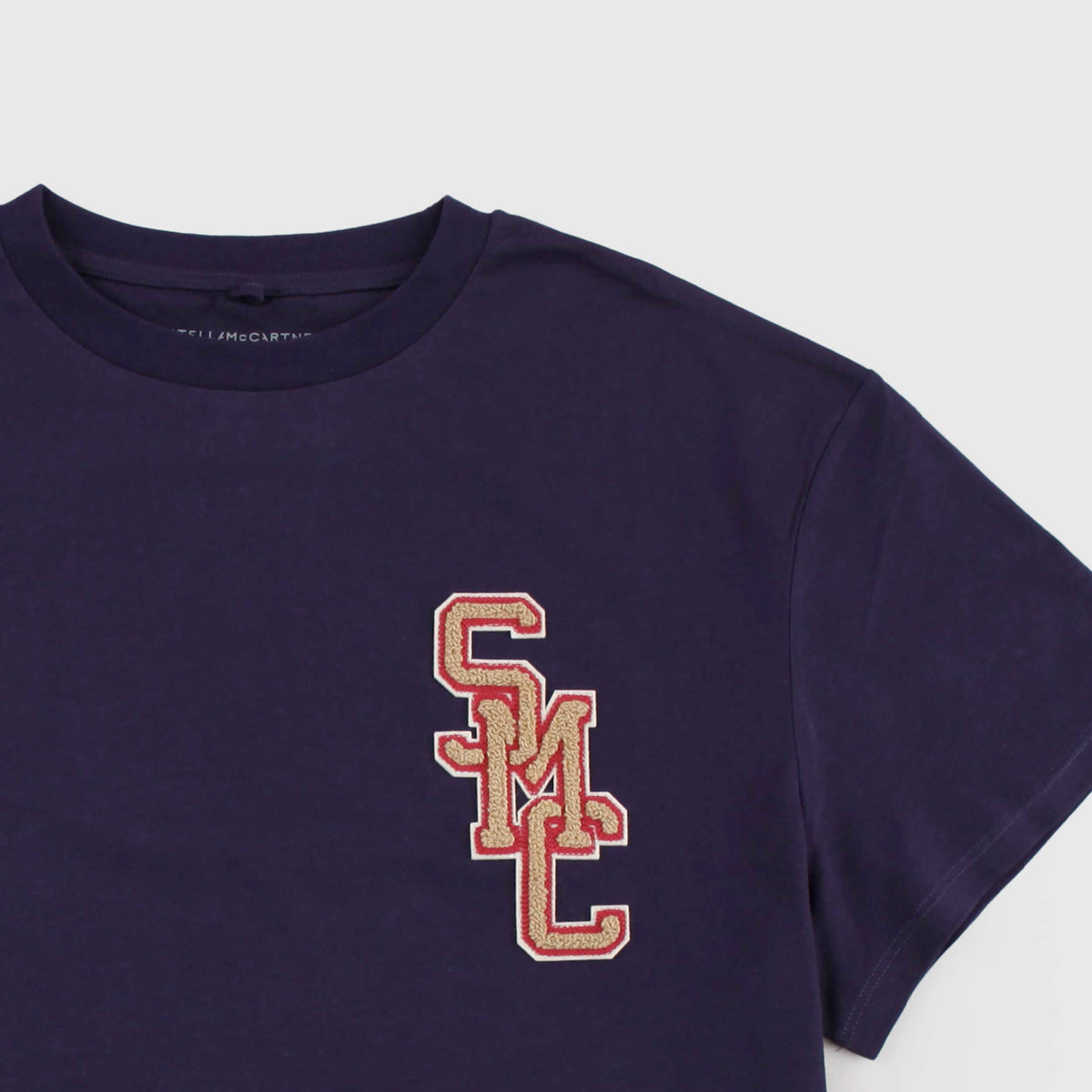 T-shirt Blu a Scatoletta per Ragazzi Firmata STELLA MCCARTNEY