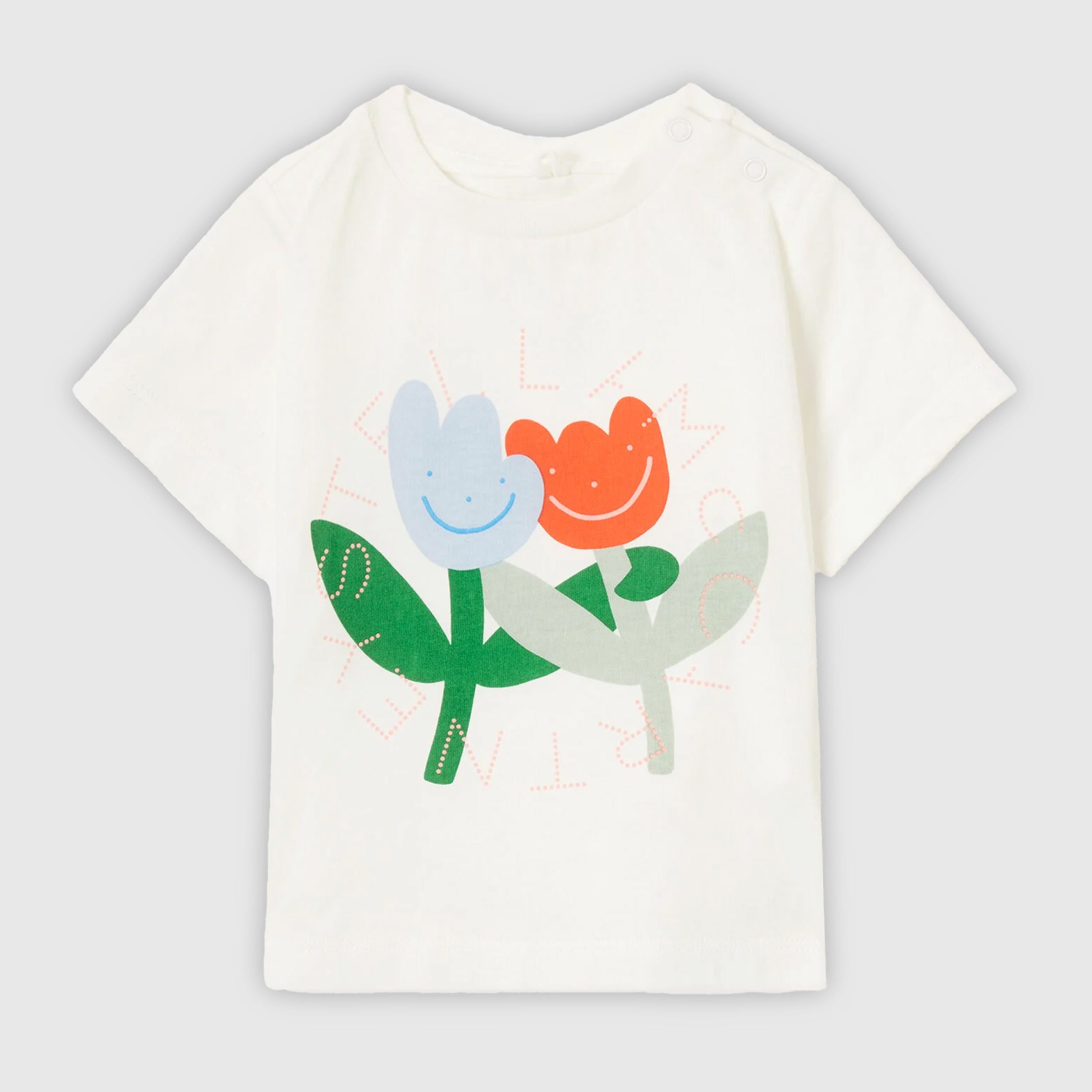 White T-shirt with iconic STELLA MCCARTNEY lettering