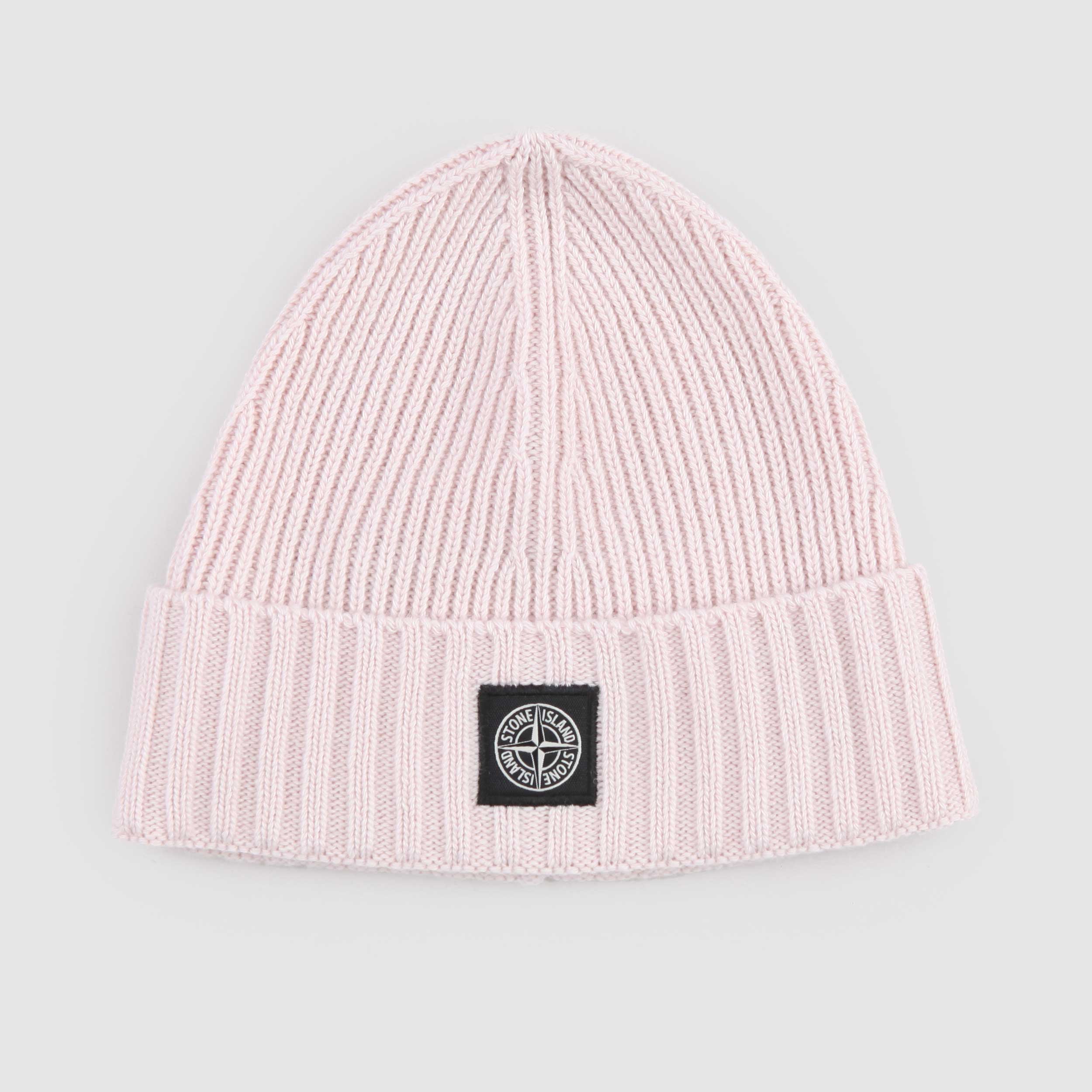 Cappello Rosa a Coste per Bambini Firmato STONE ISLAND