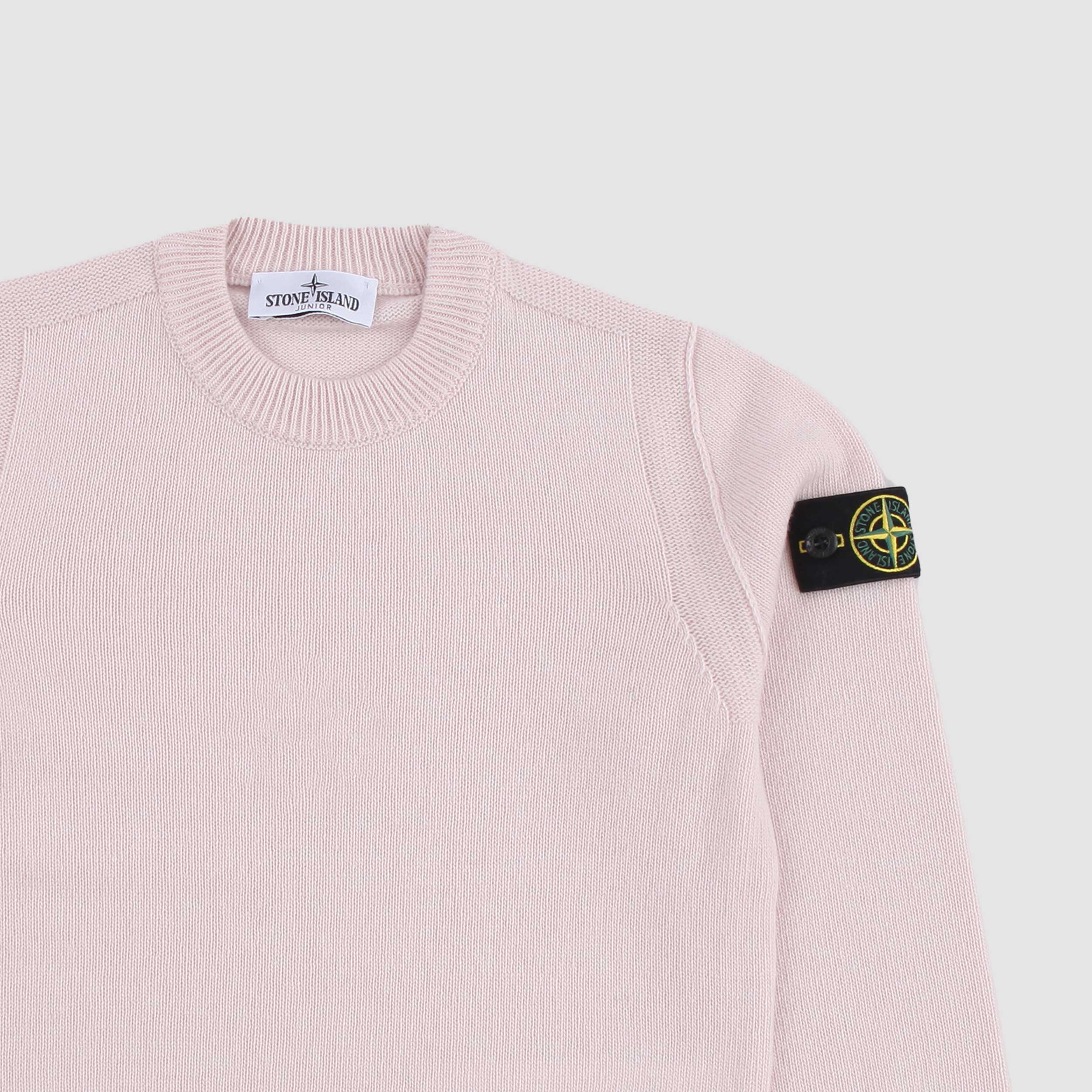 Maglioncino Rosa in Misto Lana e Cashmere By STONE ISLAND