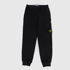 Pantalone Tuta Nero Avion con Coulisse By STONE ISLAND
