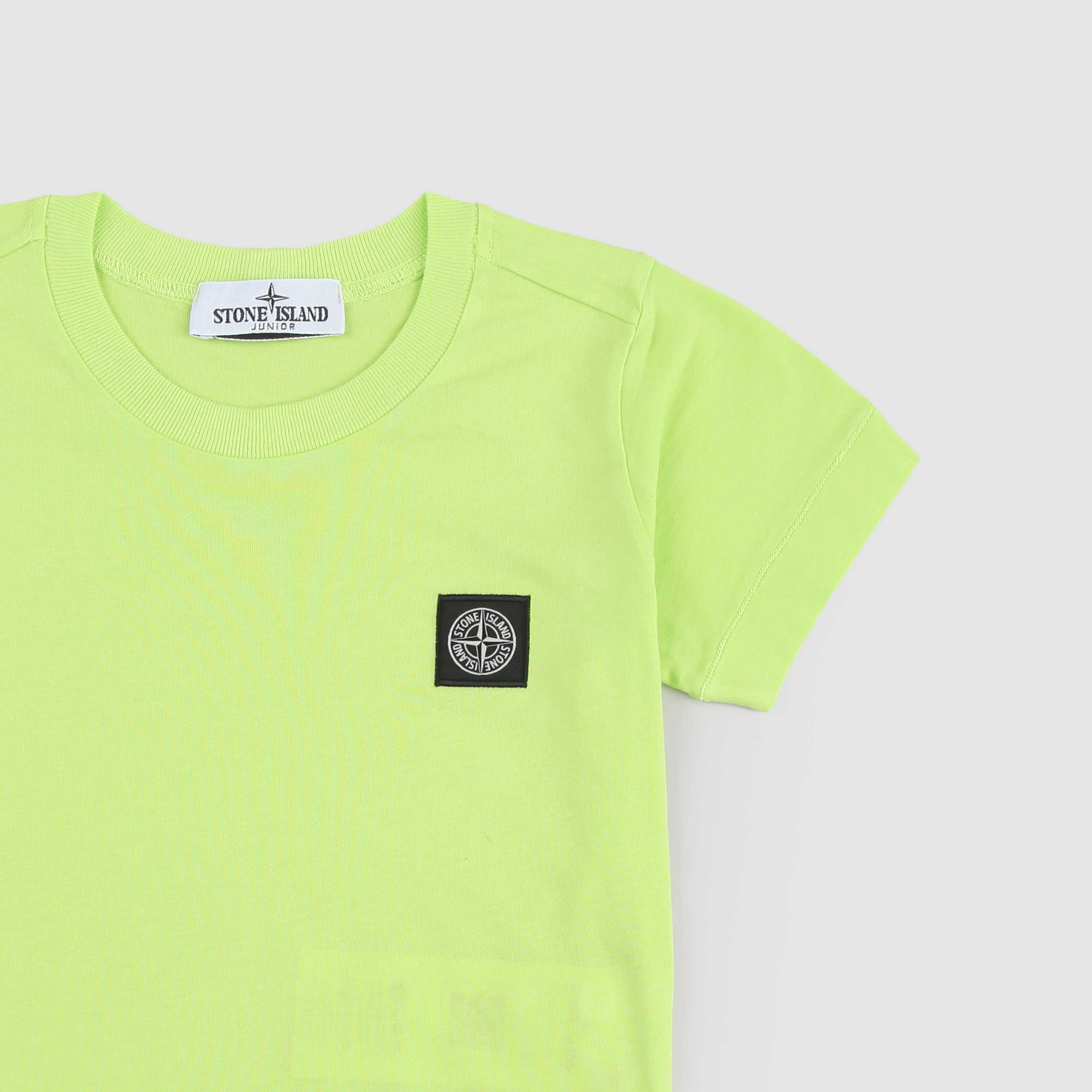 Light Green T-shirt with Signed STONE ISLAND Tag