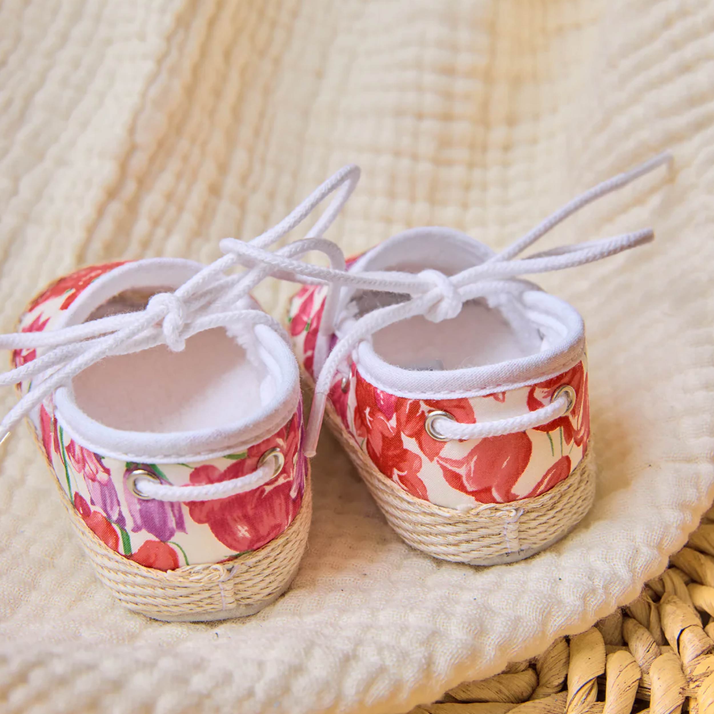 TARTINE ET CHOCOLAT Designer Patterned Espadrille Slippers