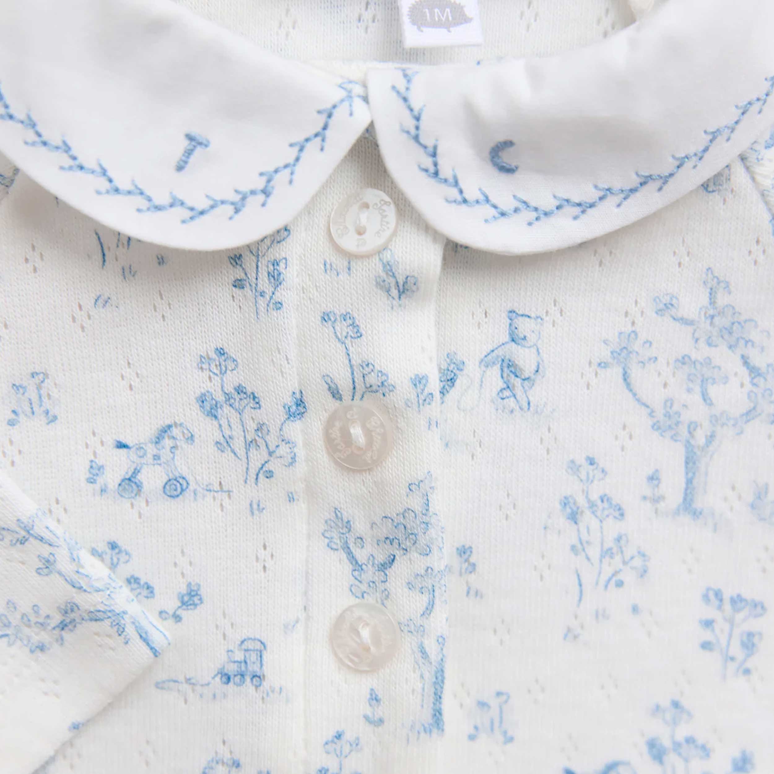 Tutina Bicolore Collo Tondo Firmata TARTINE ET CHOCOLAT