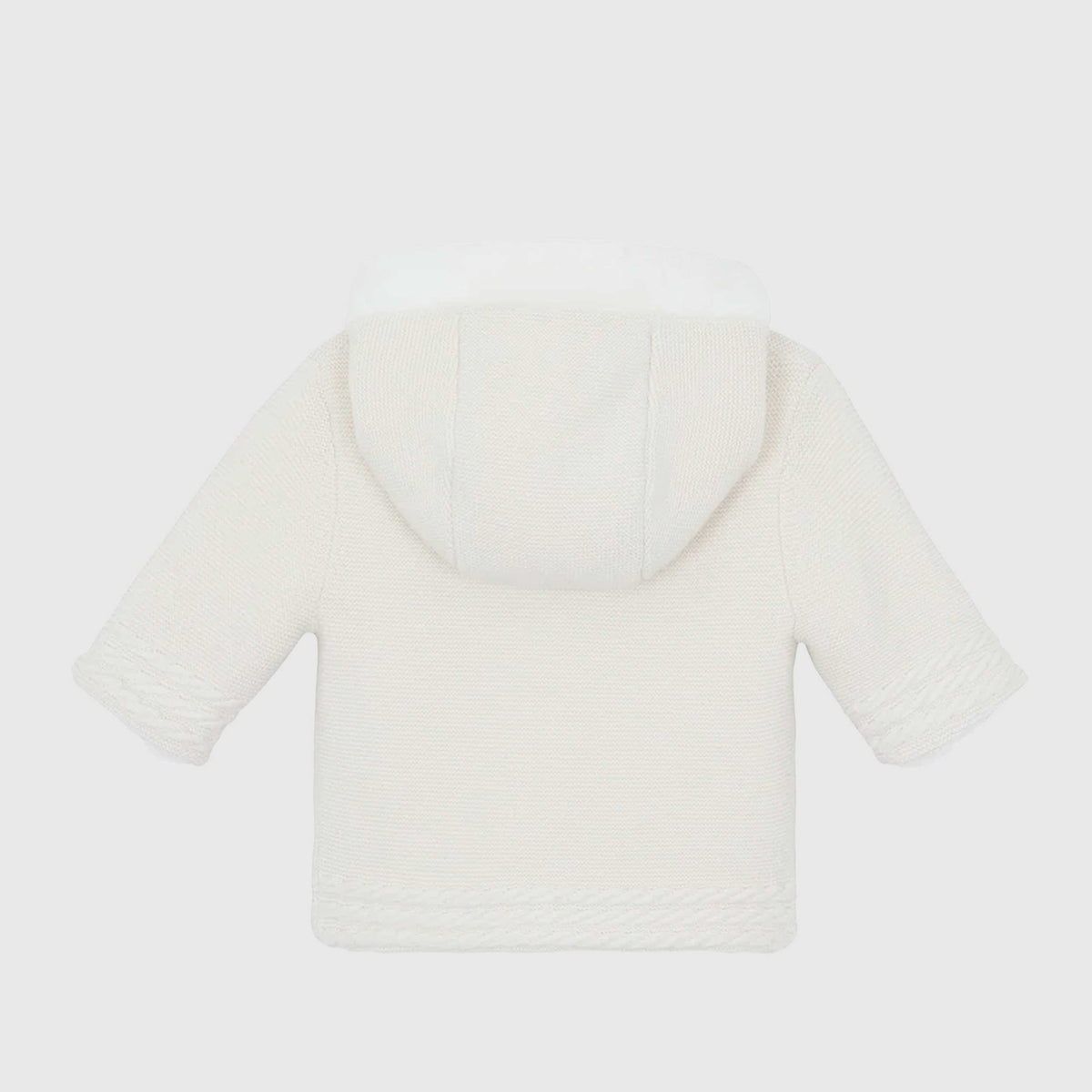 TARTINE ET CHOCOLAT Hooded White for Newborns