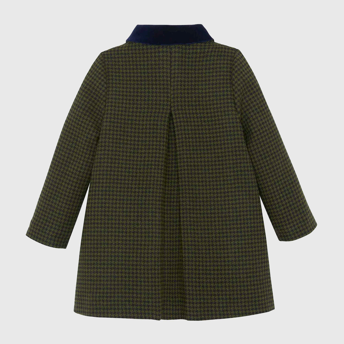 Cappotto Olivia Motivo Pied de Poule per Bambine TARTINE ET CHOCOLAT