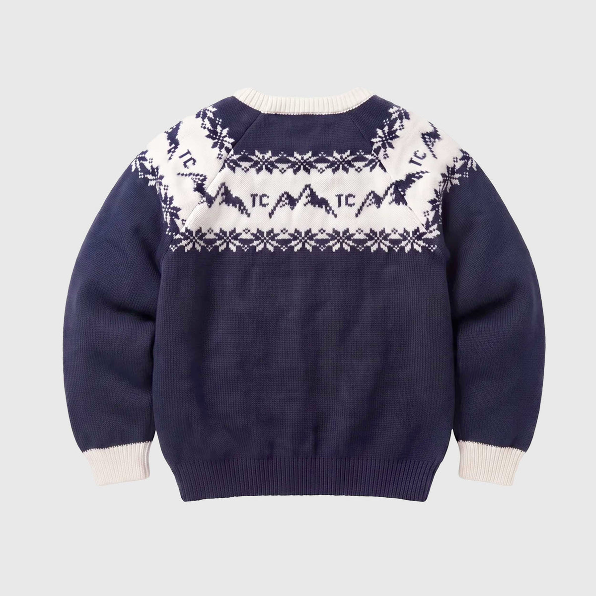 Navy Blue Sweater Pyrenex Capsules for Newborns TARTINE ET CHOCOLAT