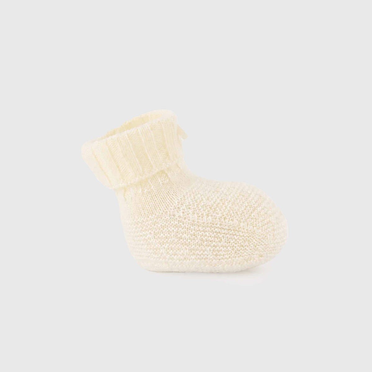 Beige Cashmere Slippers for Newborns TARTINE ET CHOCOLAT