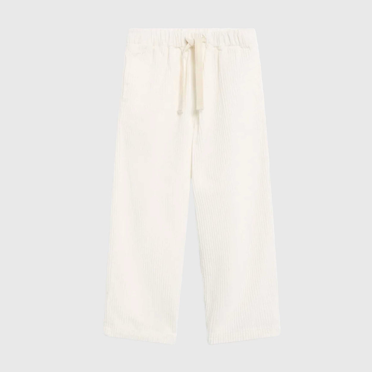 Pantalone Bianco in Velluto per Ragazza by THE NEW SOCIETY