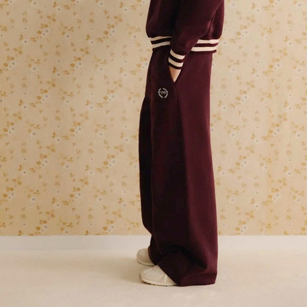 Pantalone Tuta Bordeaux per Ragazza by THE NEW SOCIETY