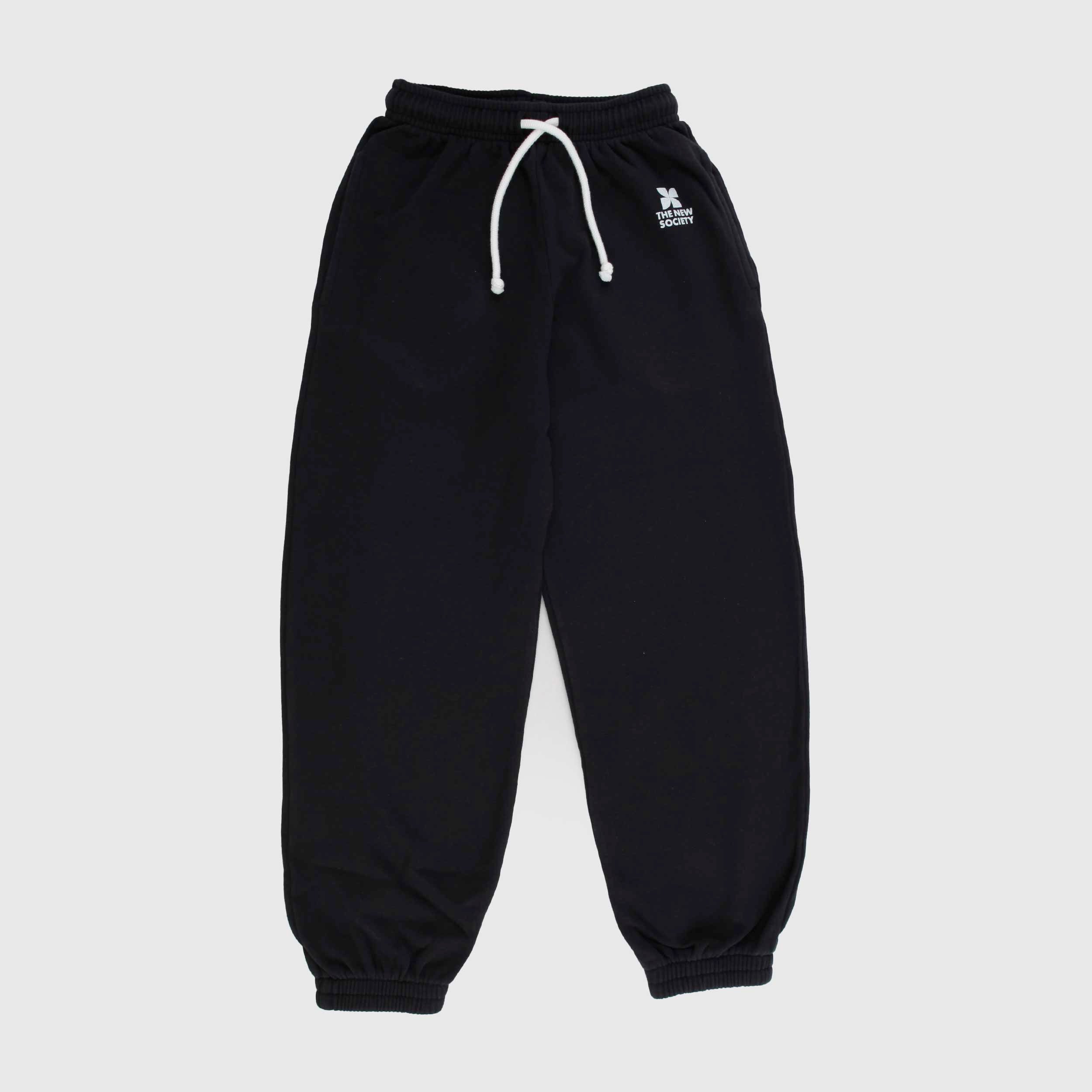 Pantalone Tuta Nero per Ragazza Firmato THE NEW SOCIETY