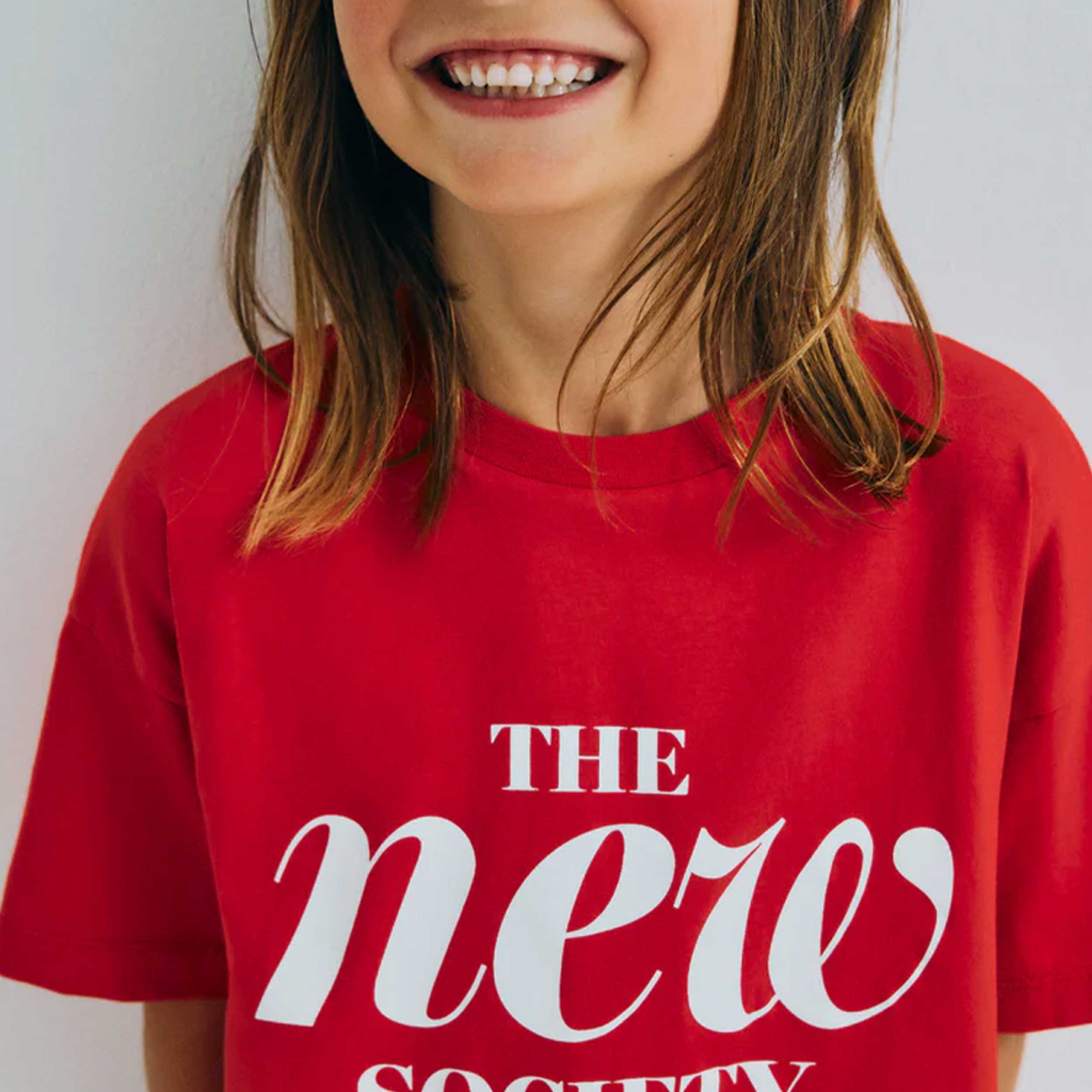 Maglietta Maca Rossa Tulipano Firmata THE NEW SOCIETY