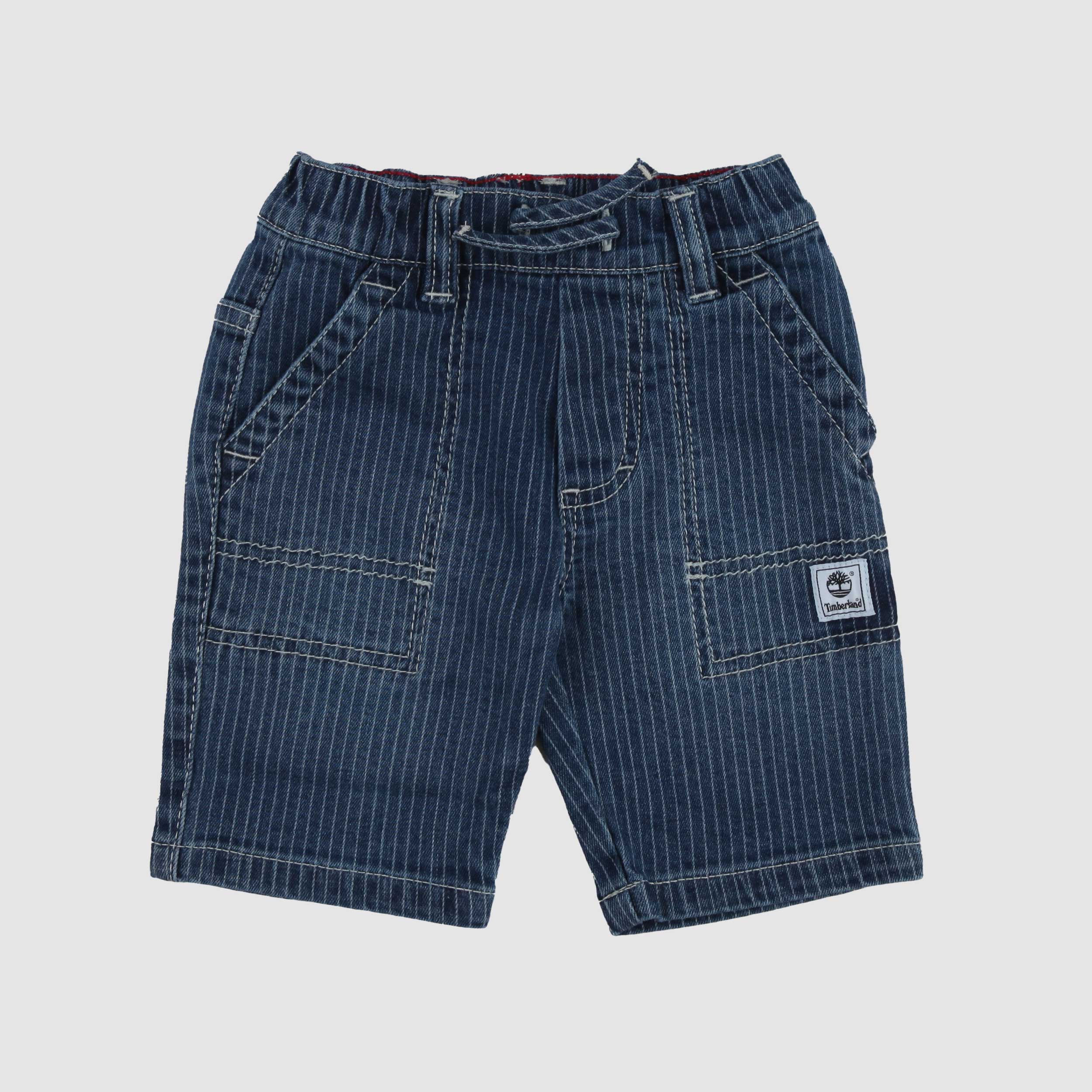 Bermuda Blu a Righe Firmato TIMBERLAND