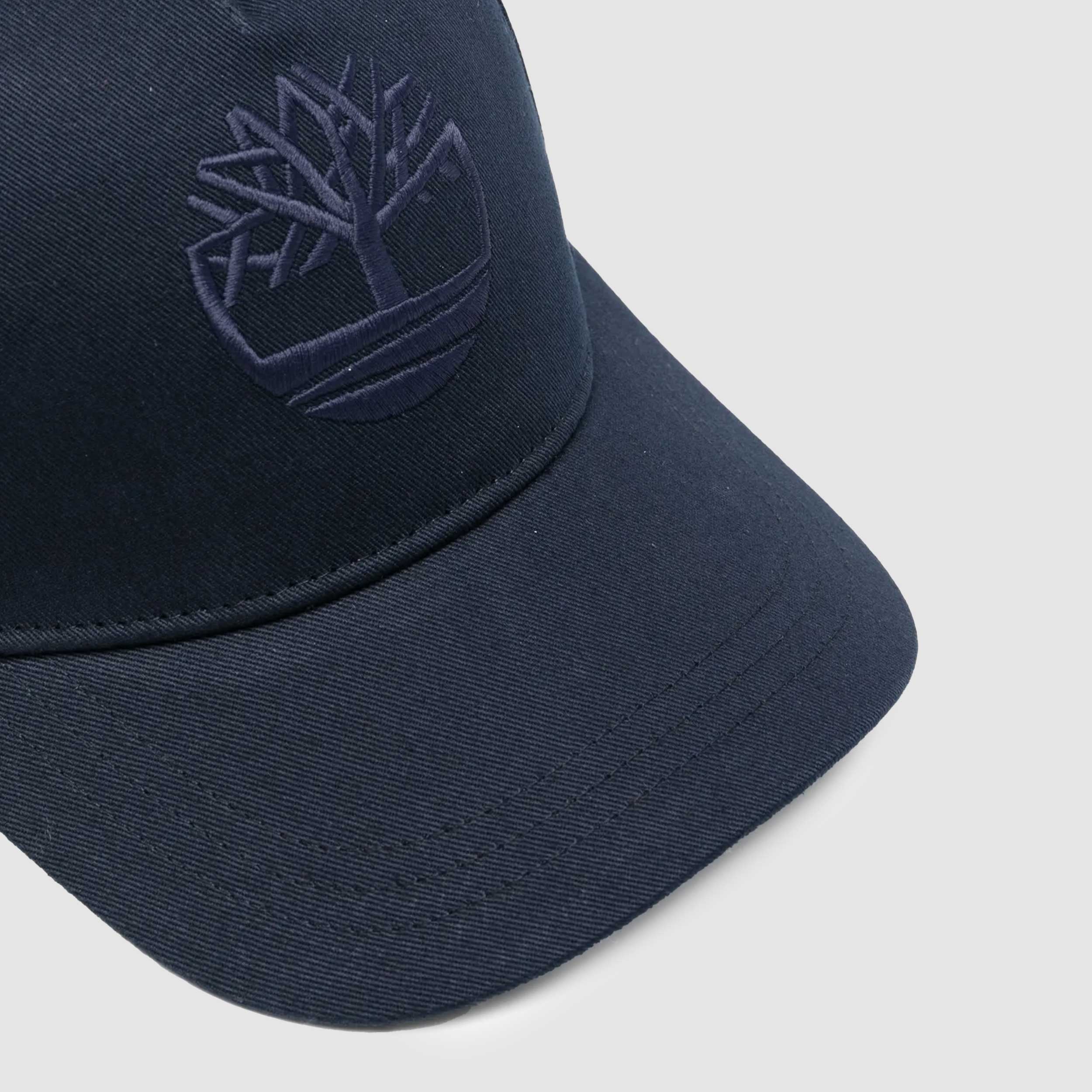 Cappellino con Fantasia Monocromo Firmato TIMBERLAND