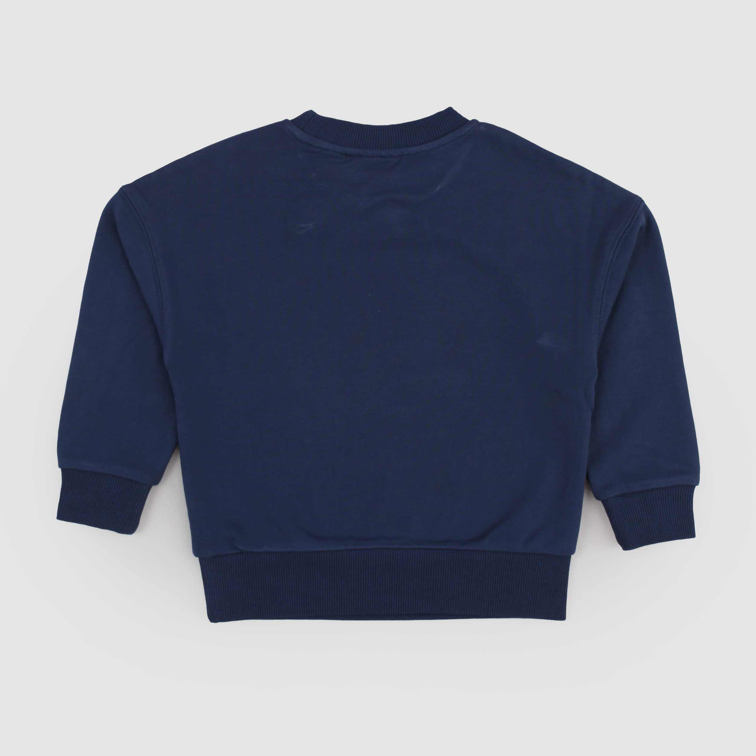 Felpa Blu con Stampa Iconica Firmata TIMBERLAND