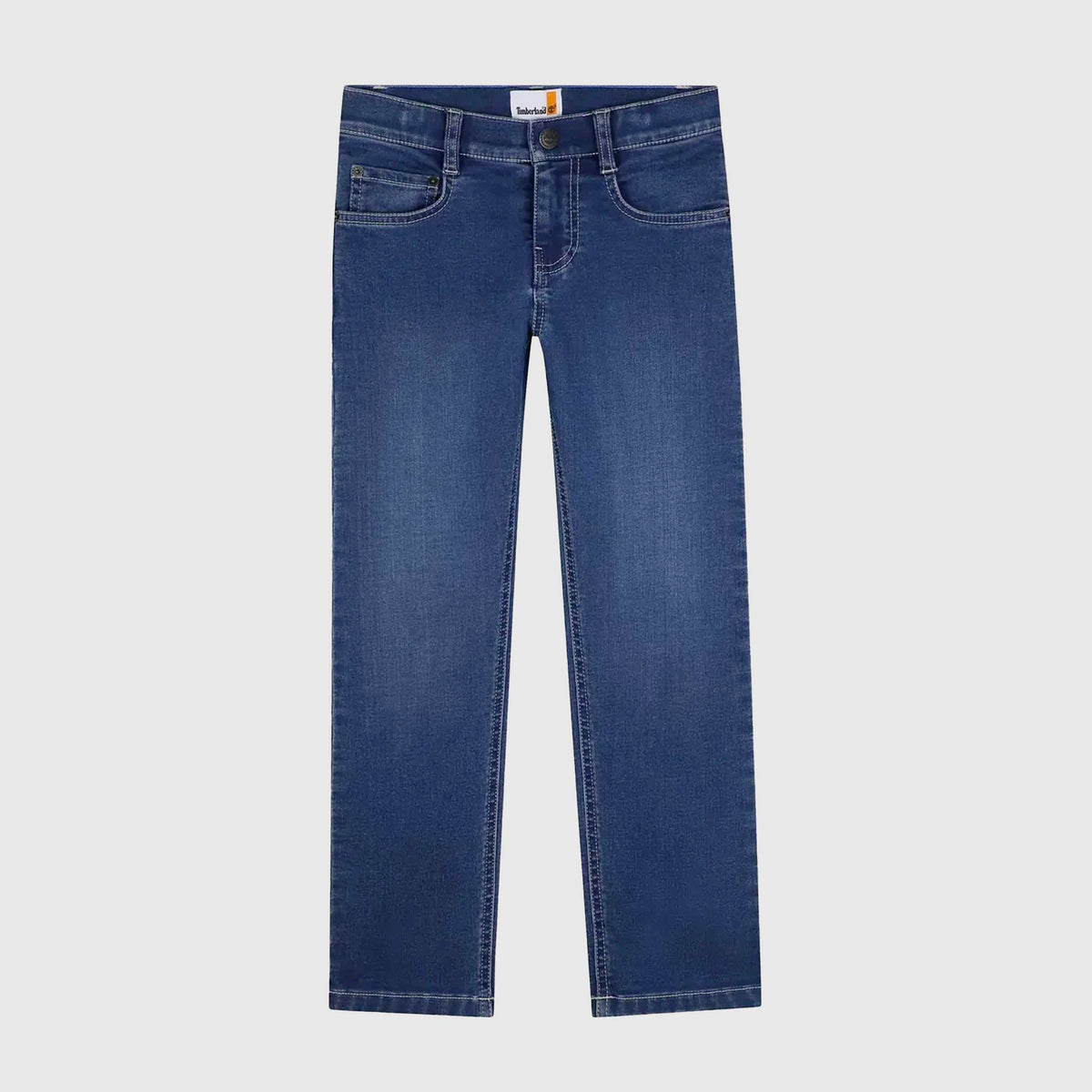 Classic Denim Jeans with Logo Patch for TIMBERLAND Boy