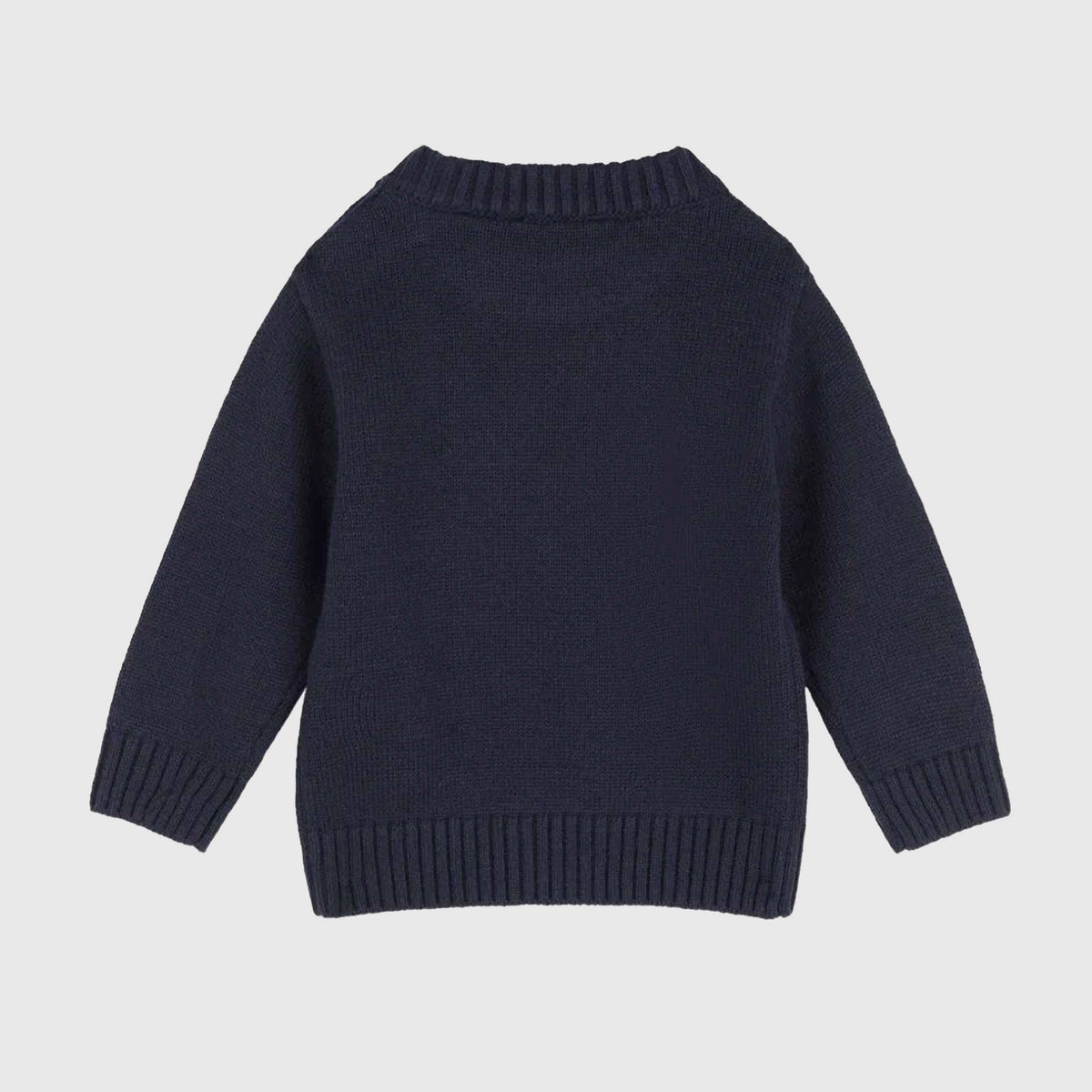 TIMBERLAND Navy Blue Button-Up Sweater for Kids