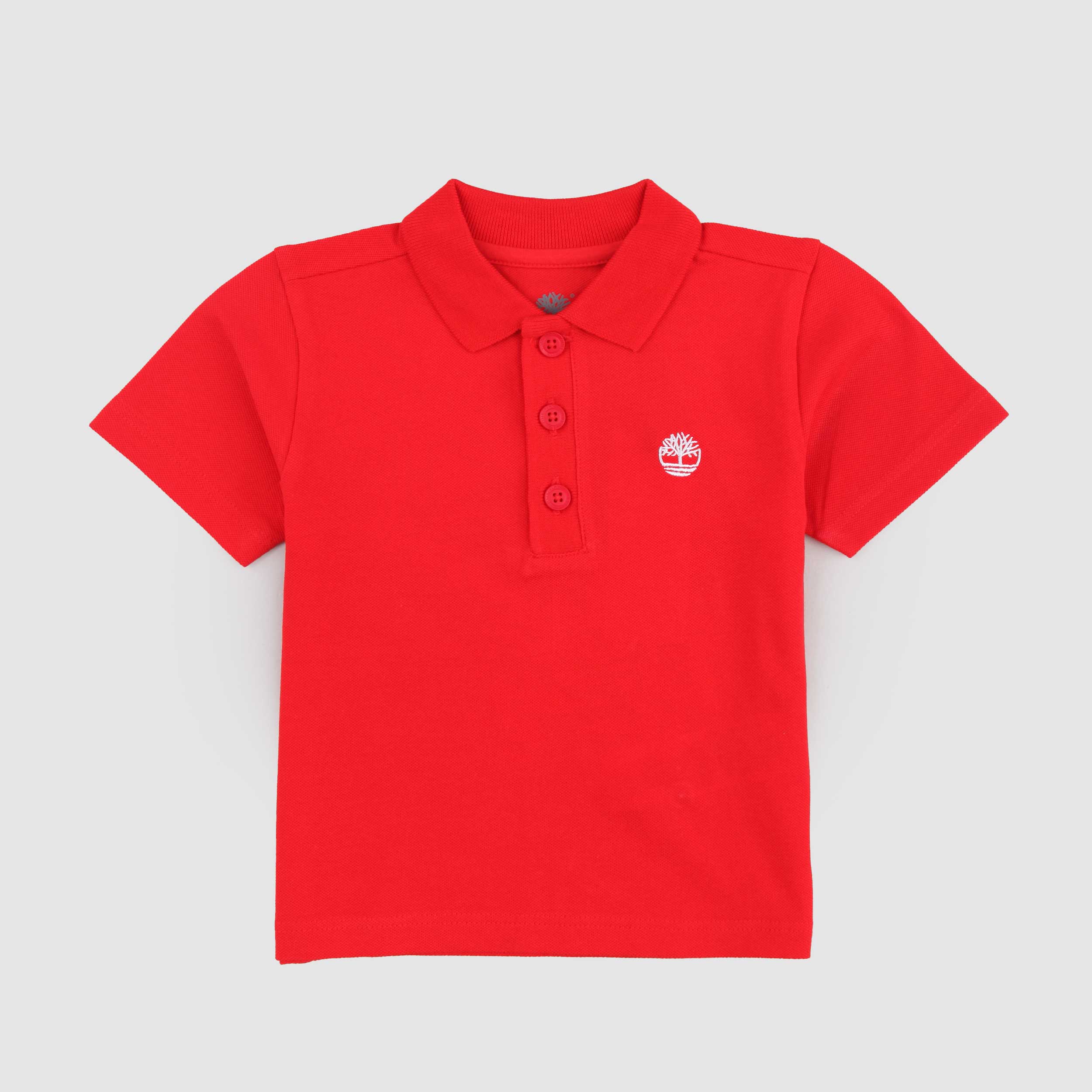 Polo Rossa con Ricamo Iconico Firmata TIMBERLAND