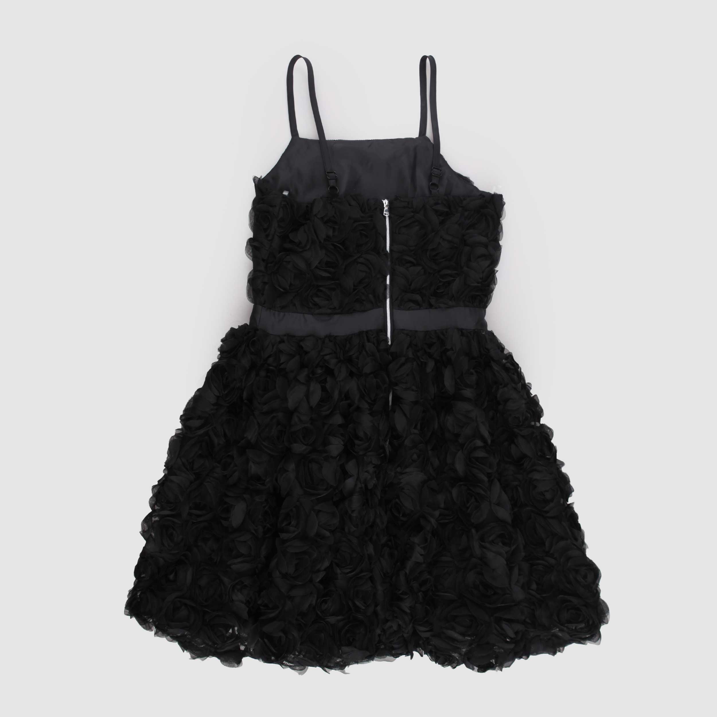 Abito Nero con Bretelline e Nastro Firmato TOBETOO