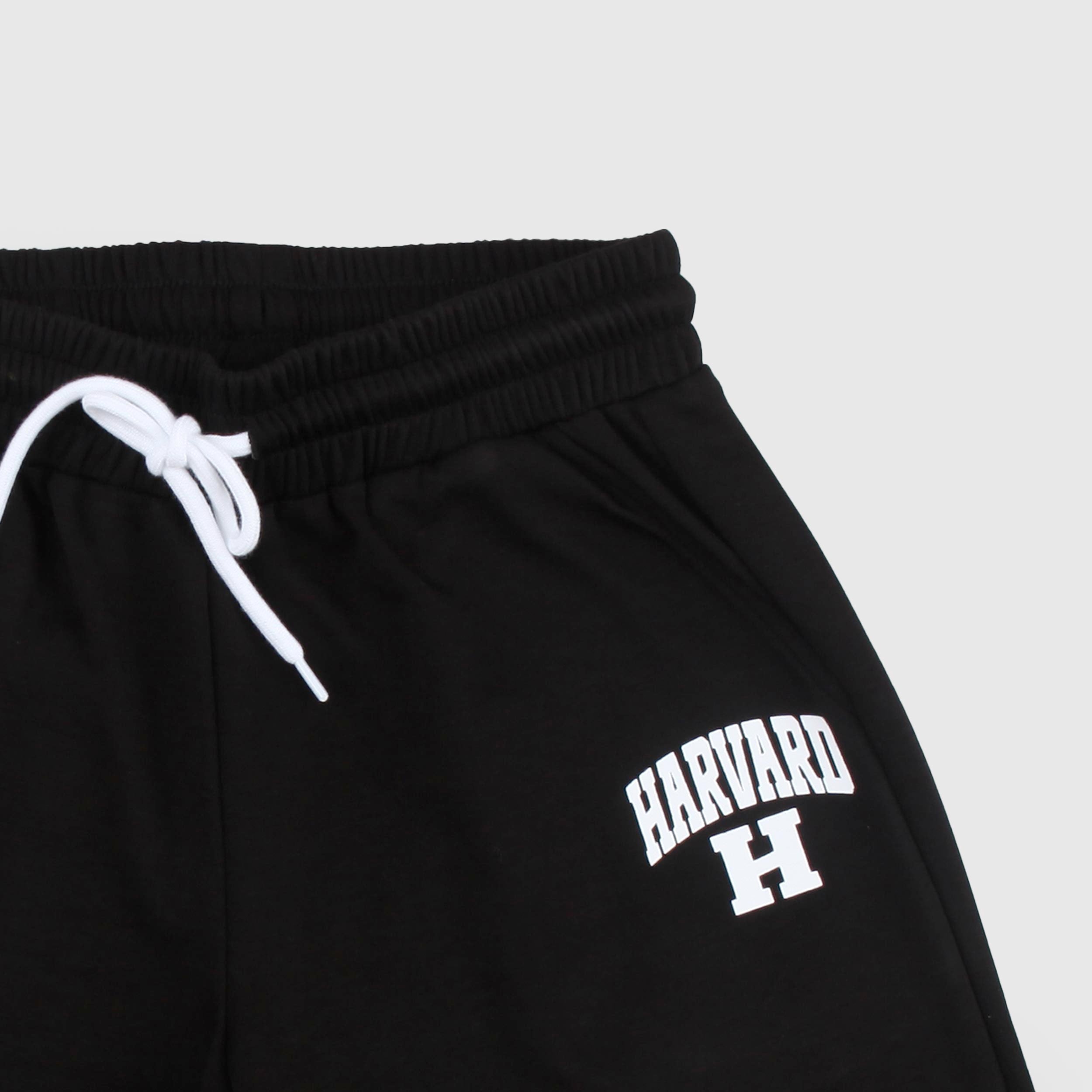 Bermuda Nero con Dettagli Bianchi Firmato TOBETOO