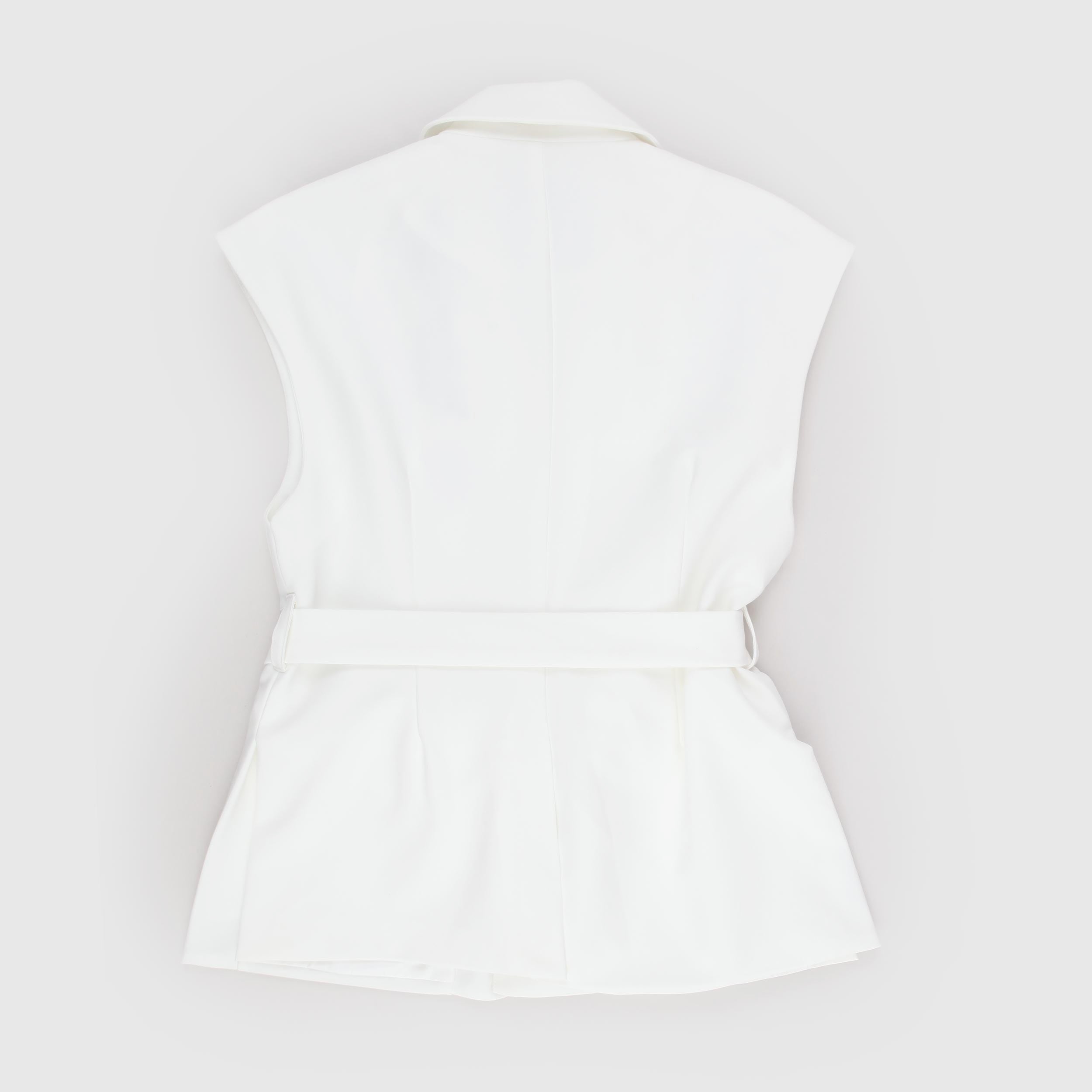 TOBETOO White Sleeveless Vest