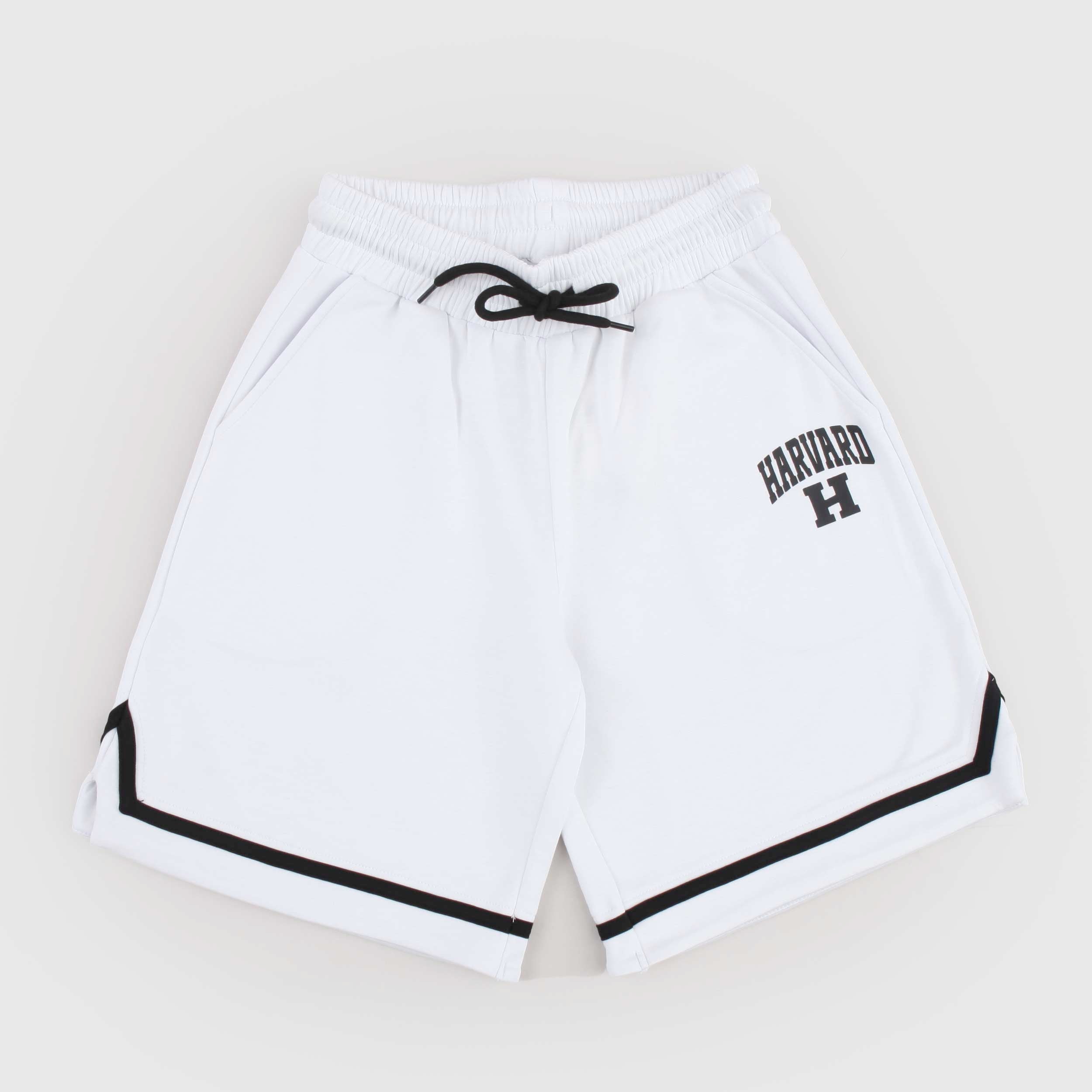 Bermuda con Scritta Bordata Nera Firmato TOBETOO