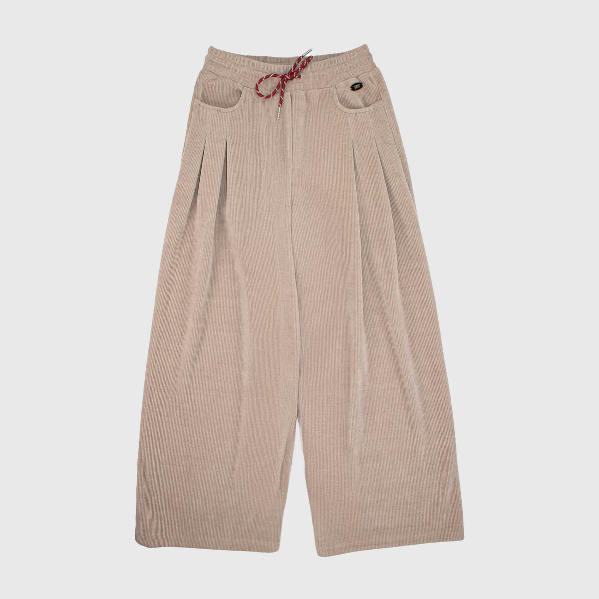 Pantalone Beige in Velluto a Coste per Ragazza by TOBETOO