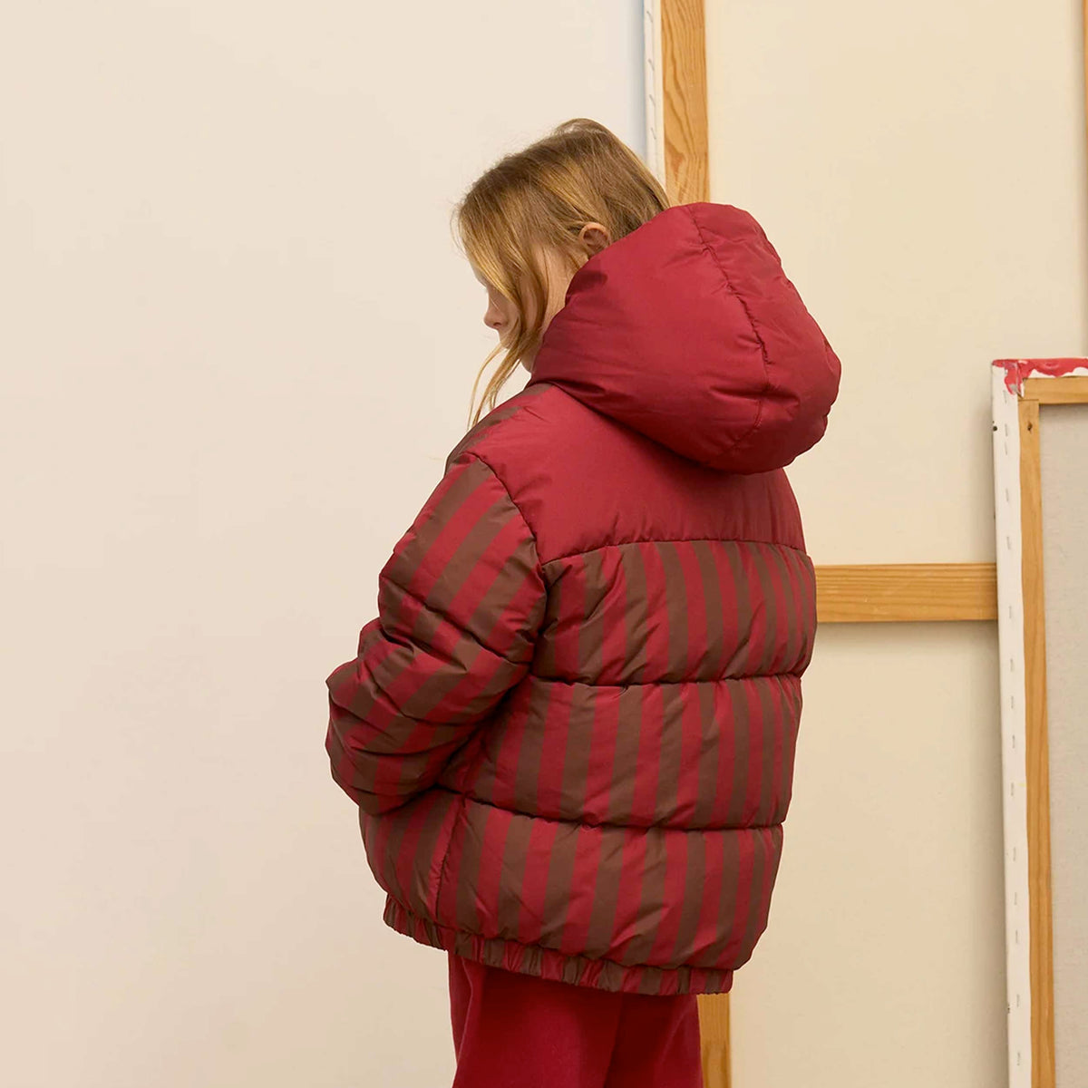 WEEKEND HOUSE KIDS Two-Tone Striped Wind Jacket for Kids