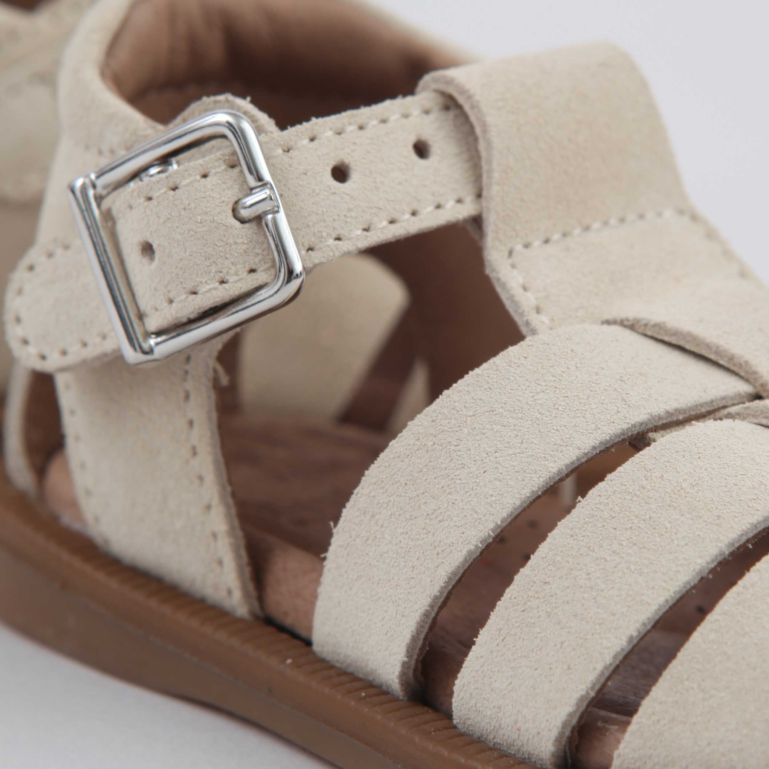 White Open-Toe Sandal by Westlake