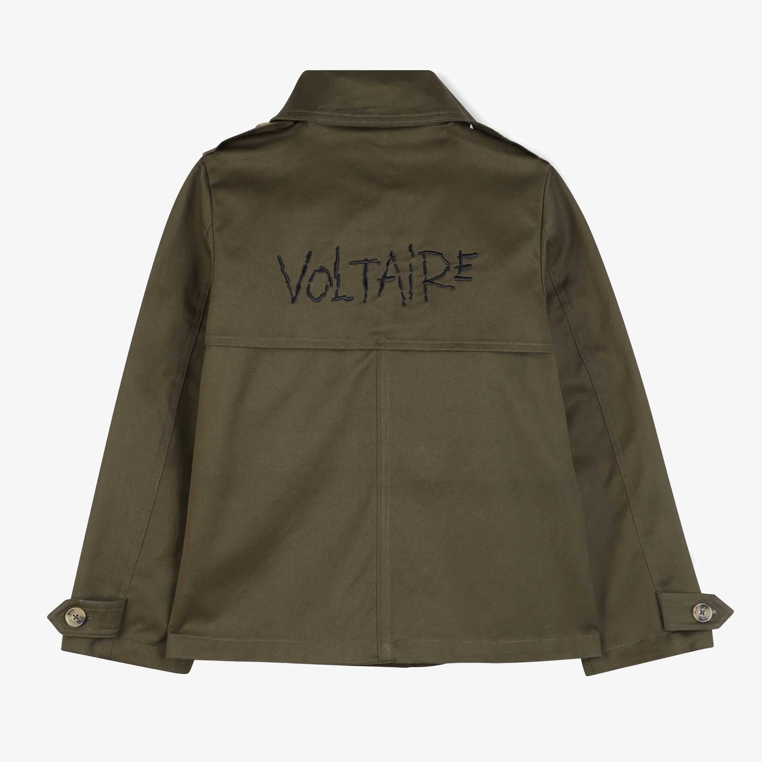 Giacca Verde Collo Sciallato Firmata ZADIG AND VOLTAIRE