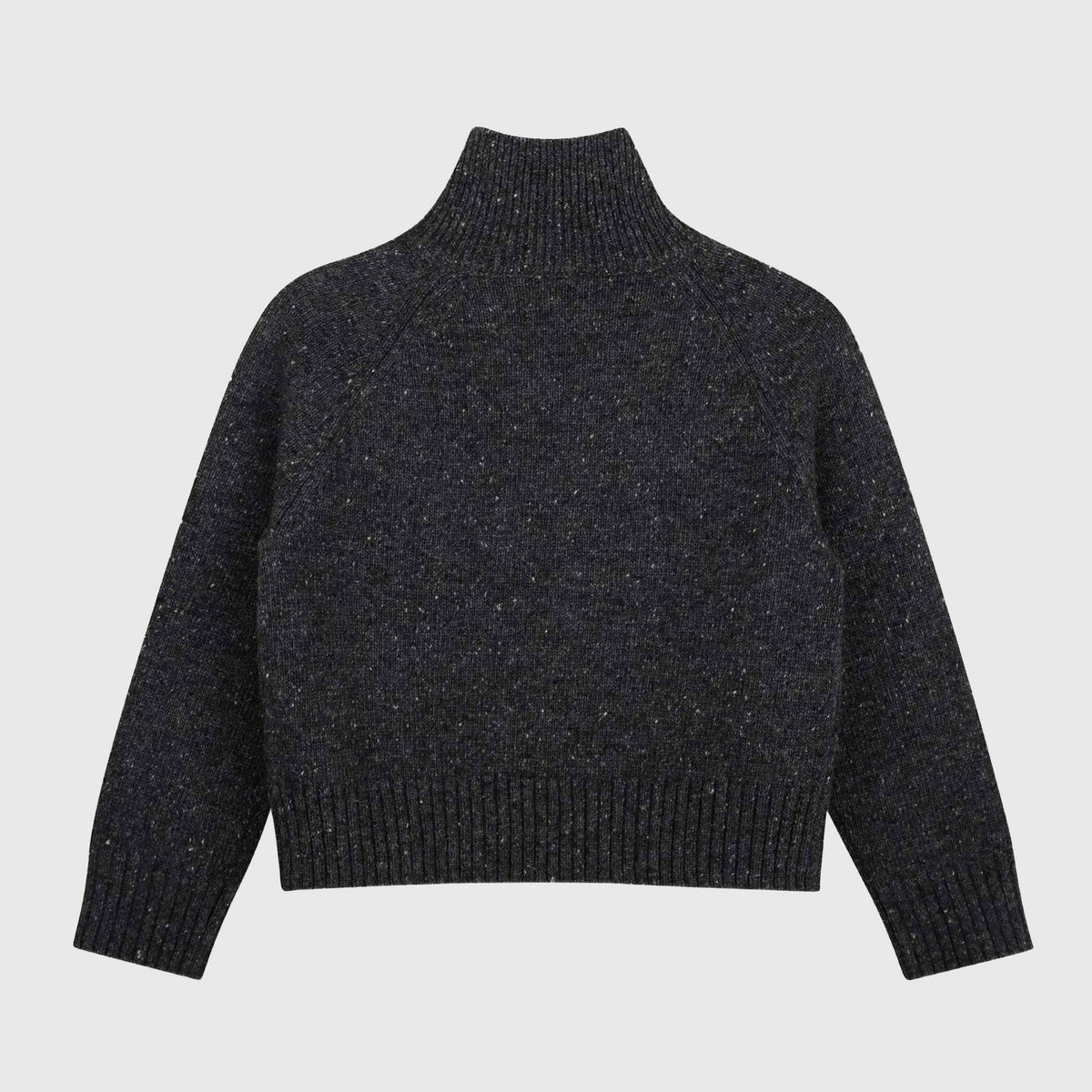 Maglione Grigio Antracite con Ricamo per Ragazza ZADIG AND VOLTAIRE