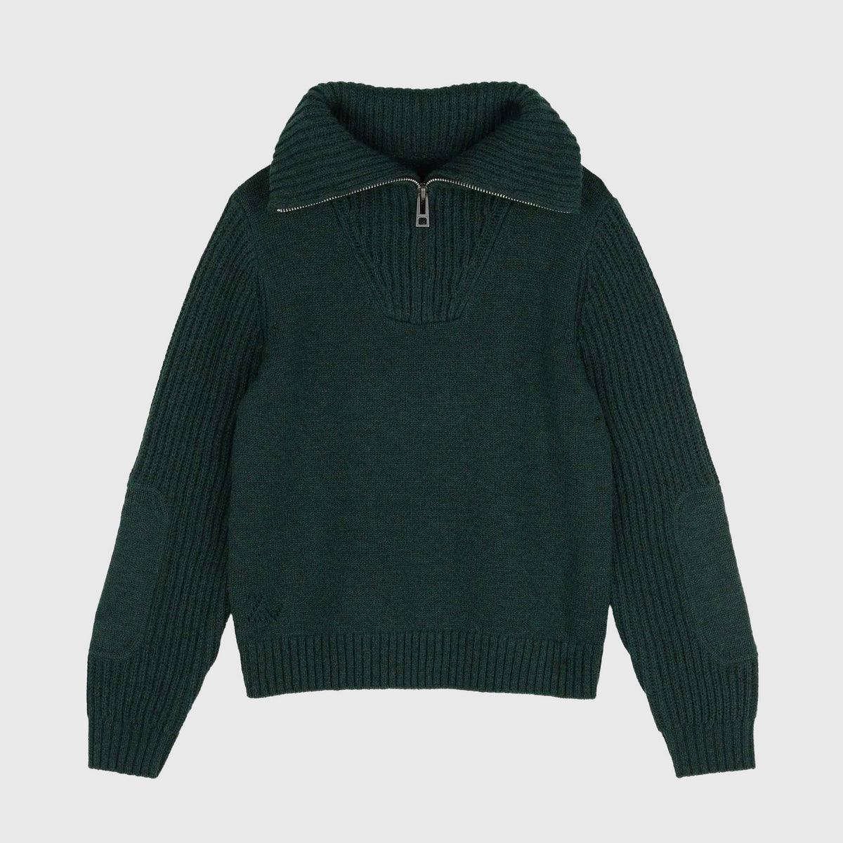 Maglione Verde Collo Alto con Stampa per Ragazzi ZADIG AND VOLTAIRE