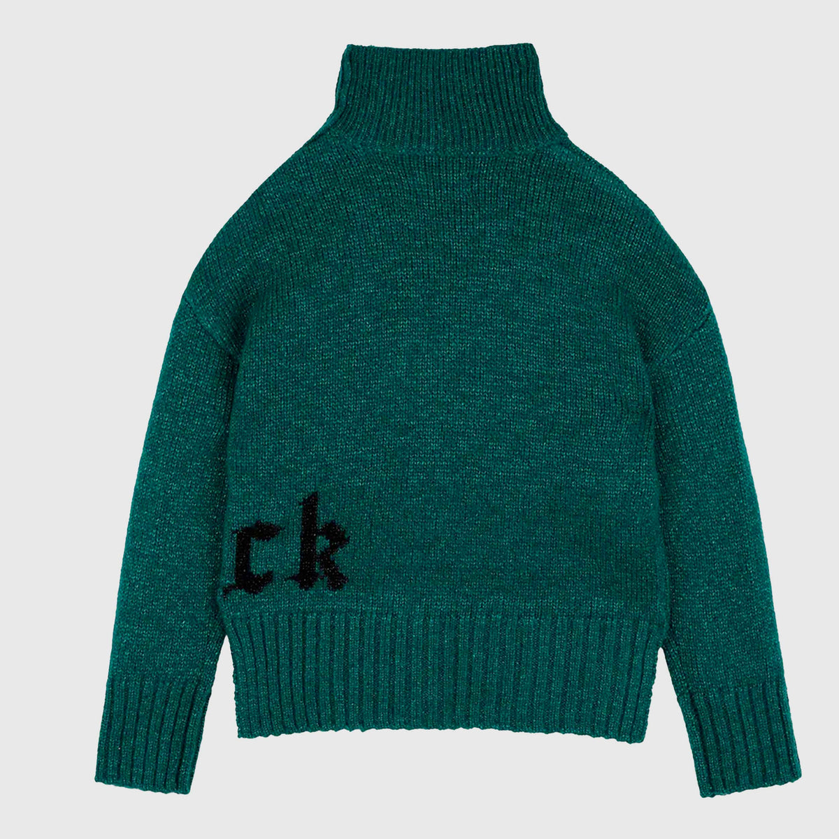 Green Pullover with Side Buttons for ZADIG AND VOLTAIRE Girl