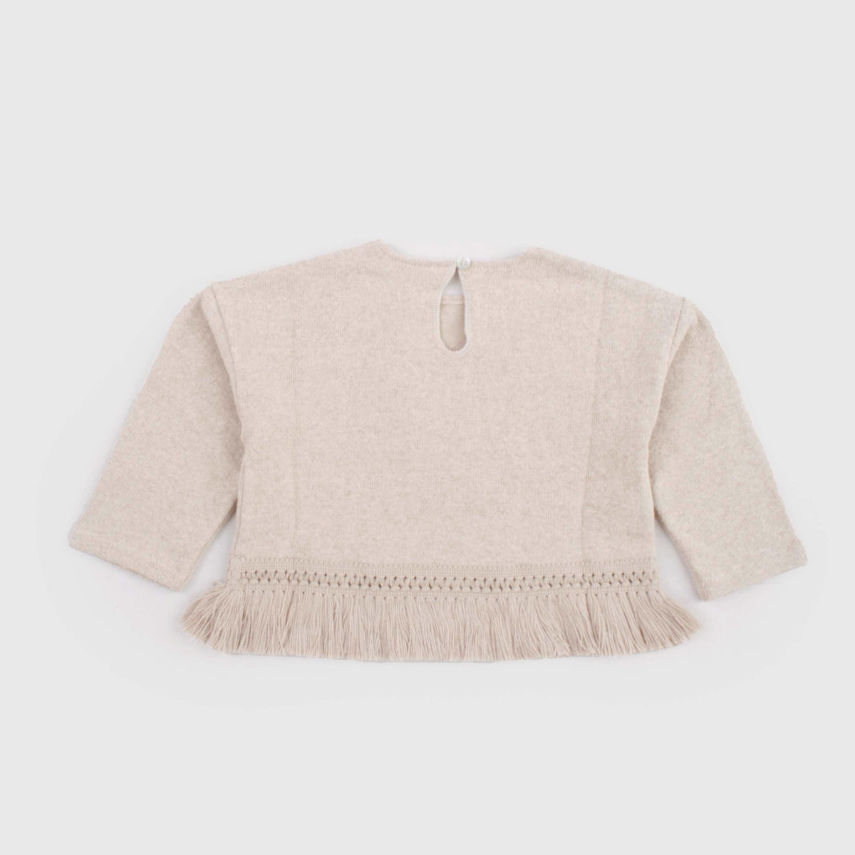 ZHOE AND TOBIAH Short Beige Box Jersey for Girls