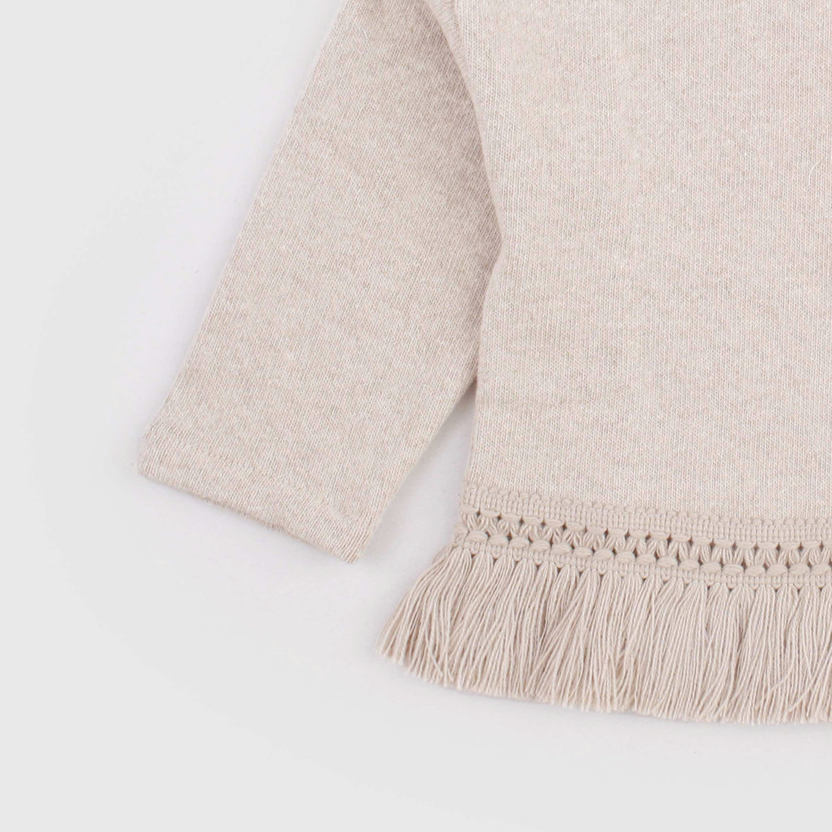 ZHOE AND TOBIAH Short Beige Box Jersey for Girls