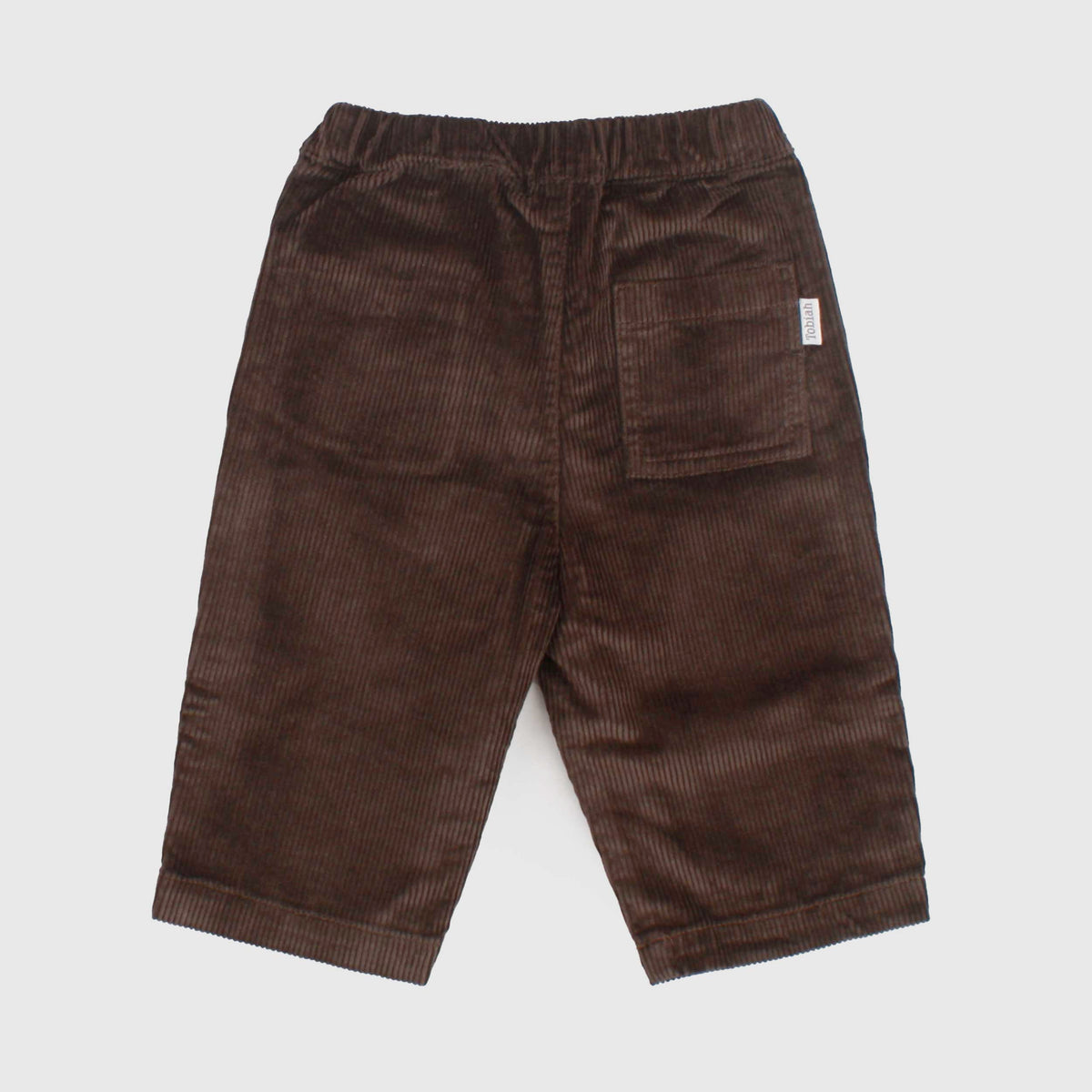 Pantalone in Velluto a Coste Marrone per Neonato ZHOE AND TOBIAH