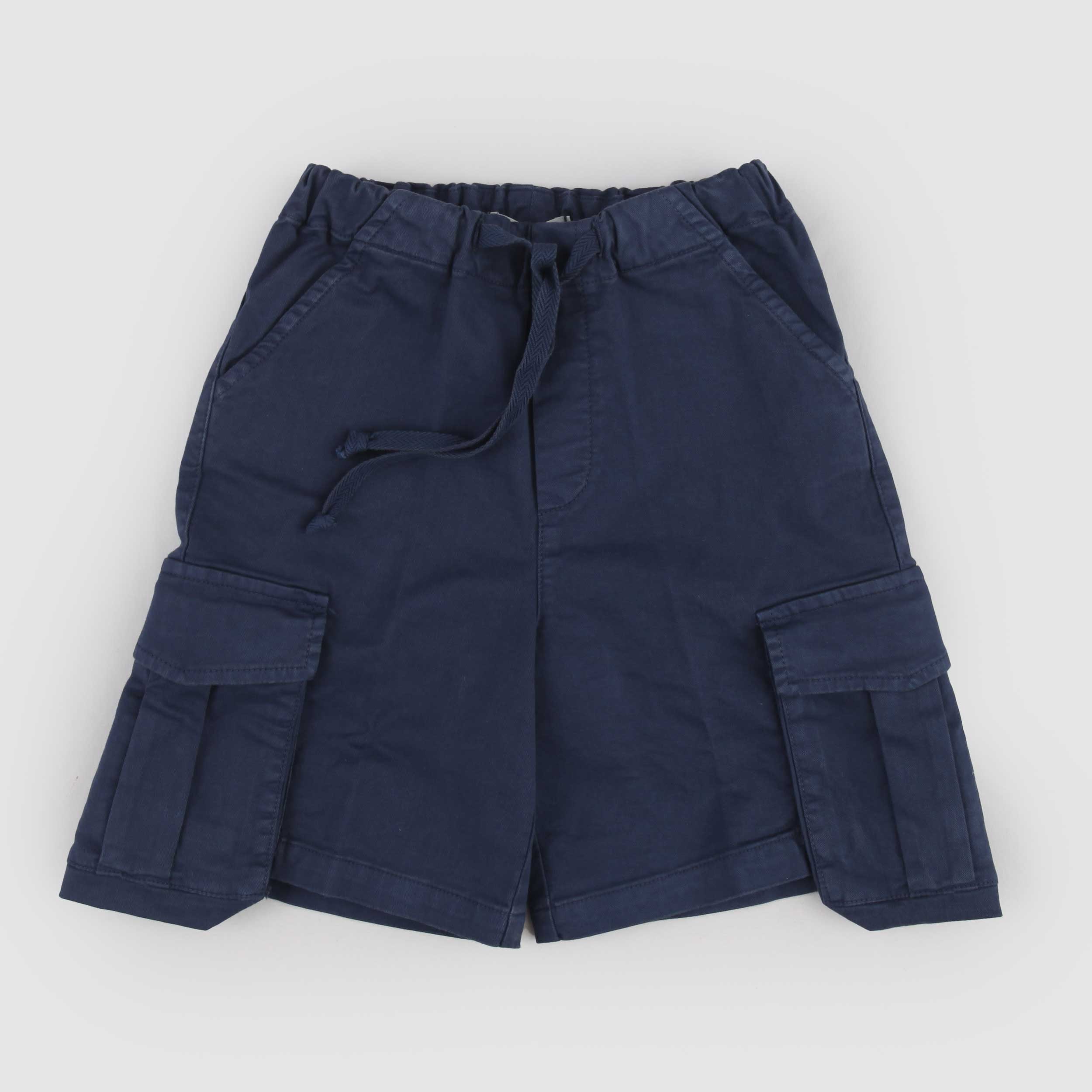 Bermuda Blu con Chiusura a Patta Firmato ZHOE AND TOBIAH